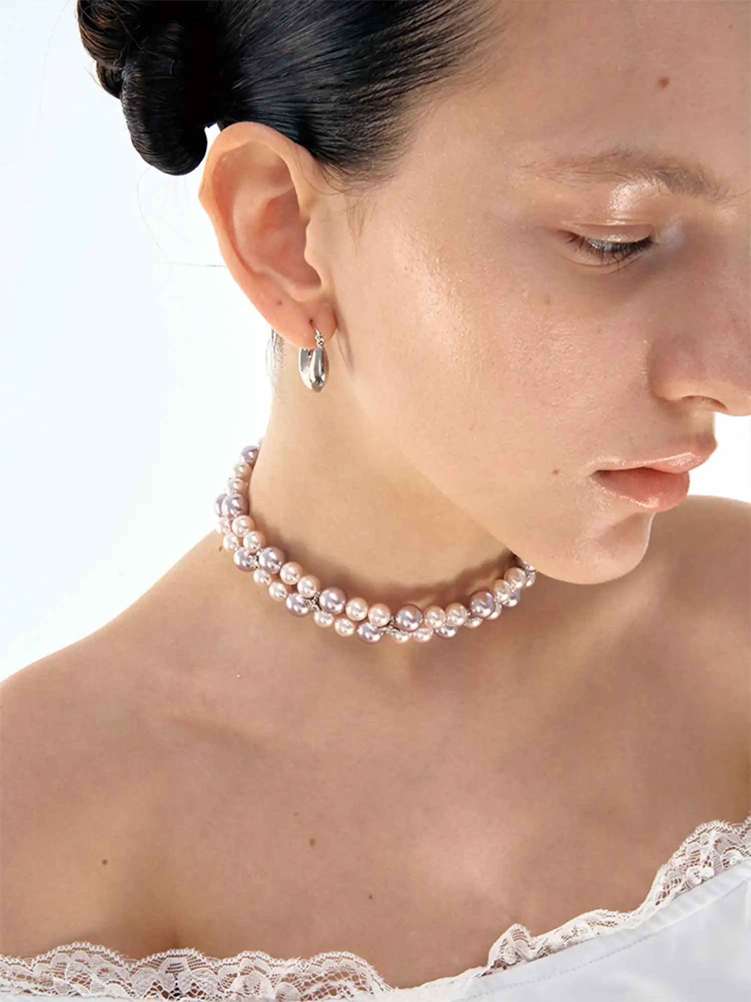 1Jinn M2M Muse’s Pearl Frame Choker | Canton Collective