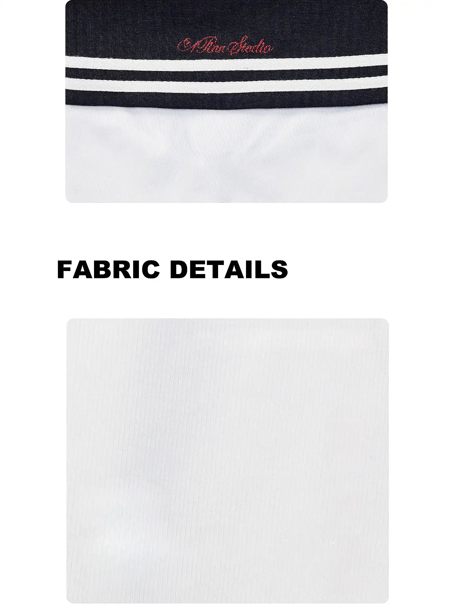 1Jinn Studio Nautical Sailor Collar Knit Crop Top | Canton Collective
