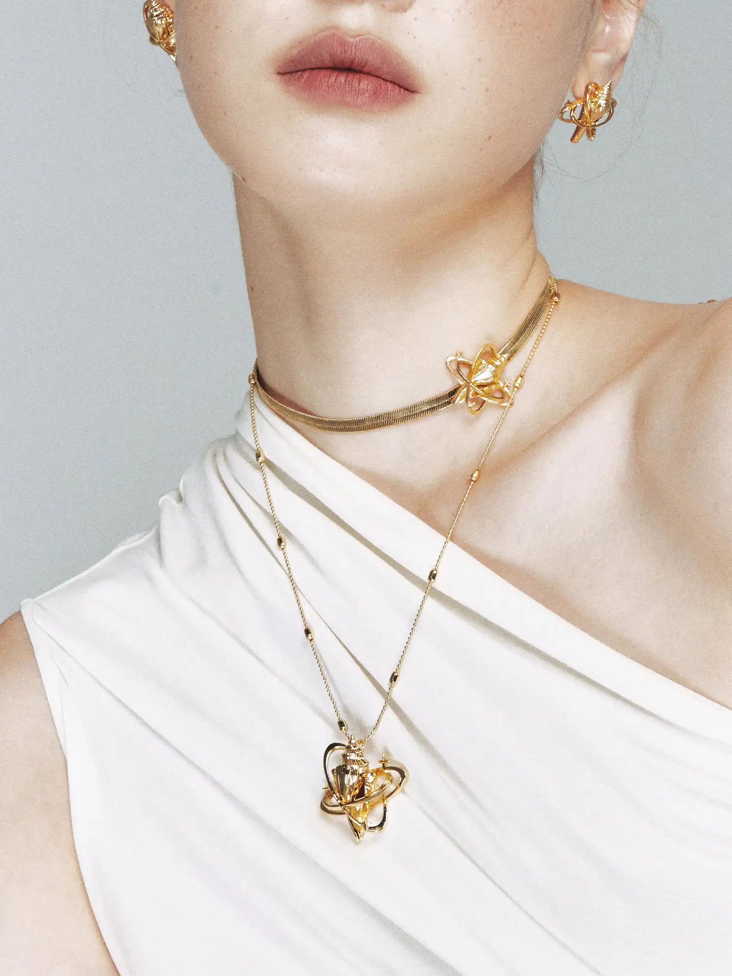 1Jinn M2M Nautical Star Shell Necklace | Canton Collective