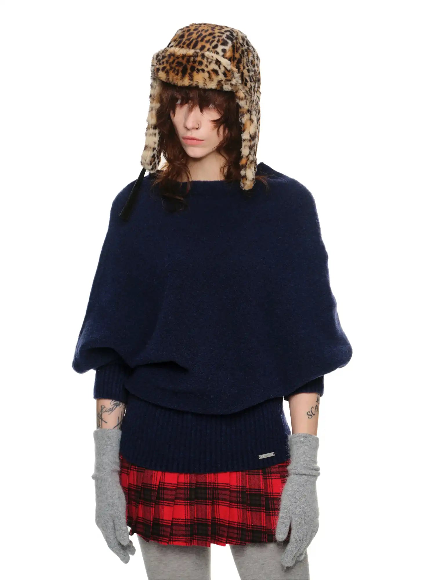 1Jinn Studio Off-Shoulder Slouchy Knit Sweater | Canton Collective