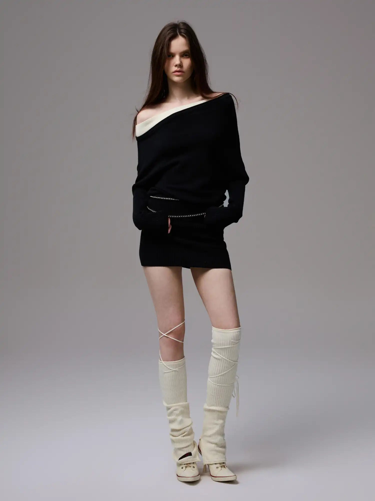 1Jinn Studio Off-shoulder Hip Dress | Canton Collective