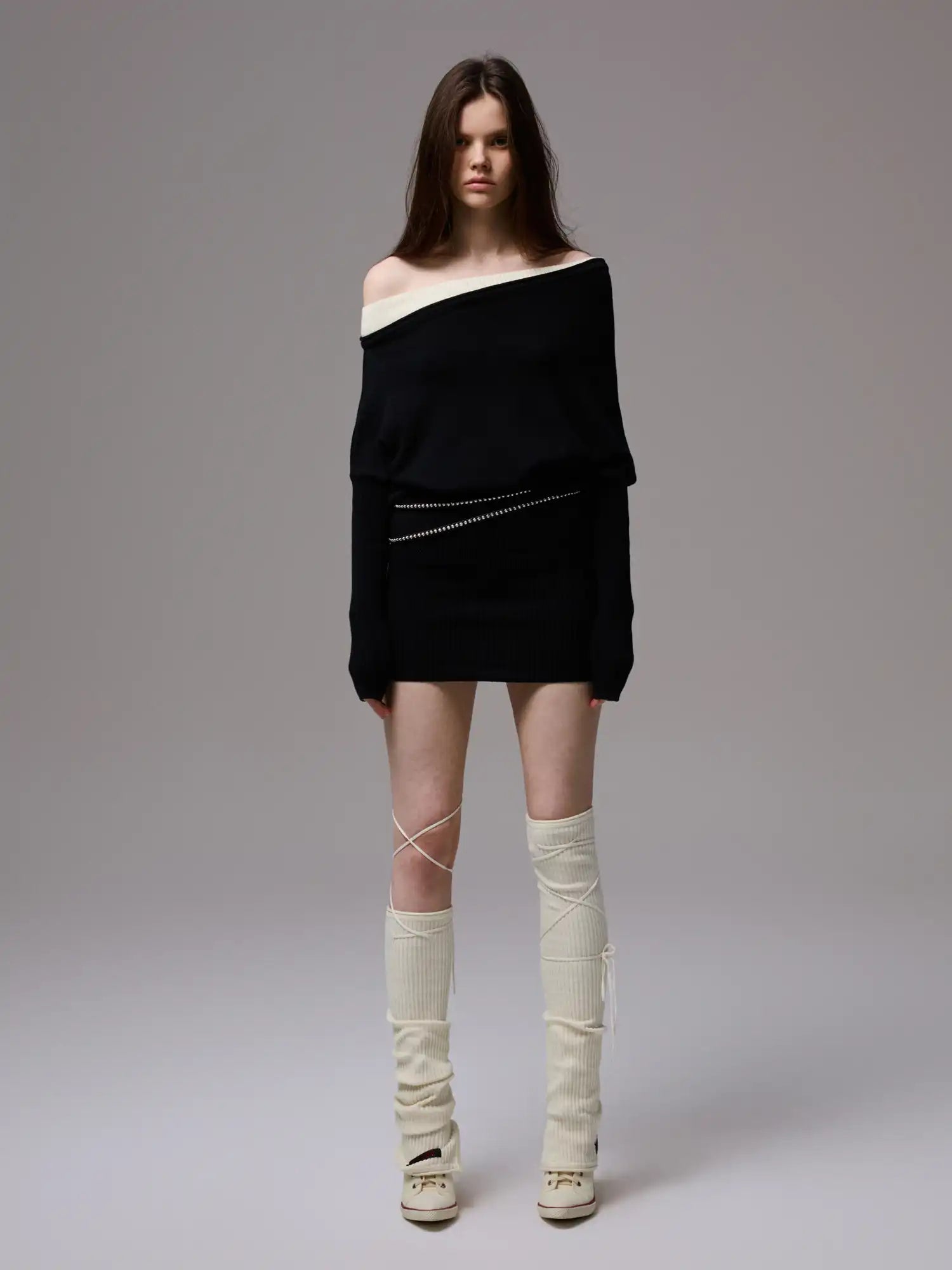 1Jinn Studio Off-shoulder Hip Dress | Canton Collective