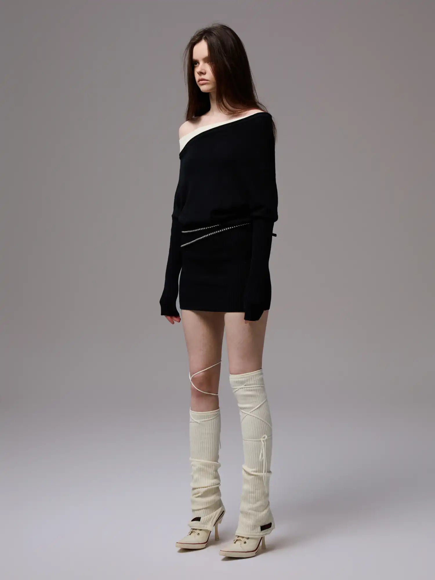 1Jinn Studio Off-shoulder Hip Dress | Canton Collective