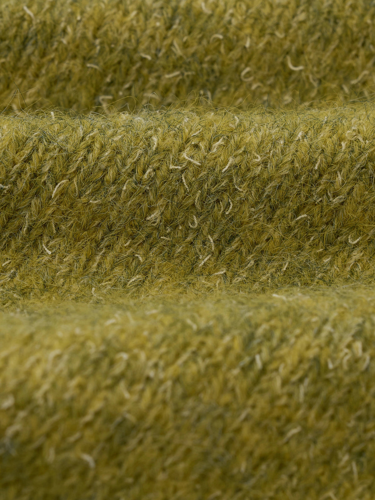 MAMC Olive Green Mohair Wrap Sweater | Canton Collective