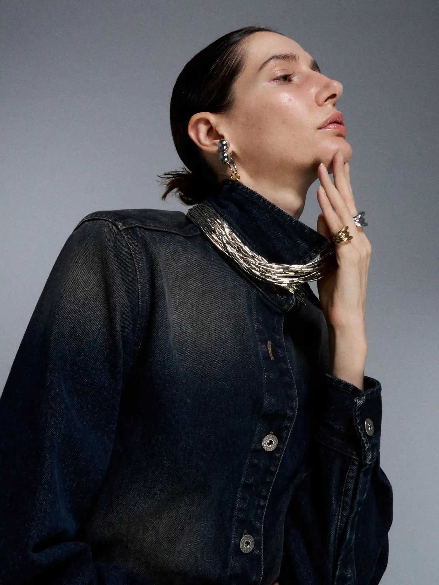 1Jinn M2M Original Silver Tube Necklace | Canton Collective