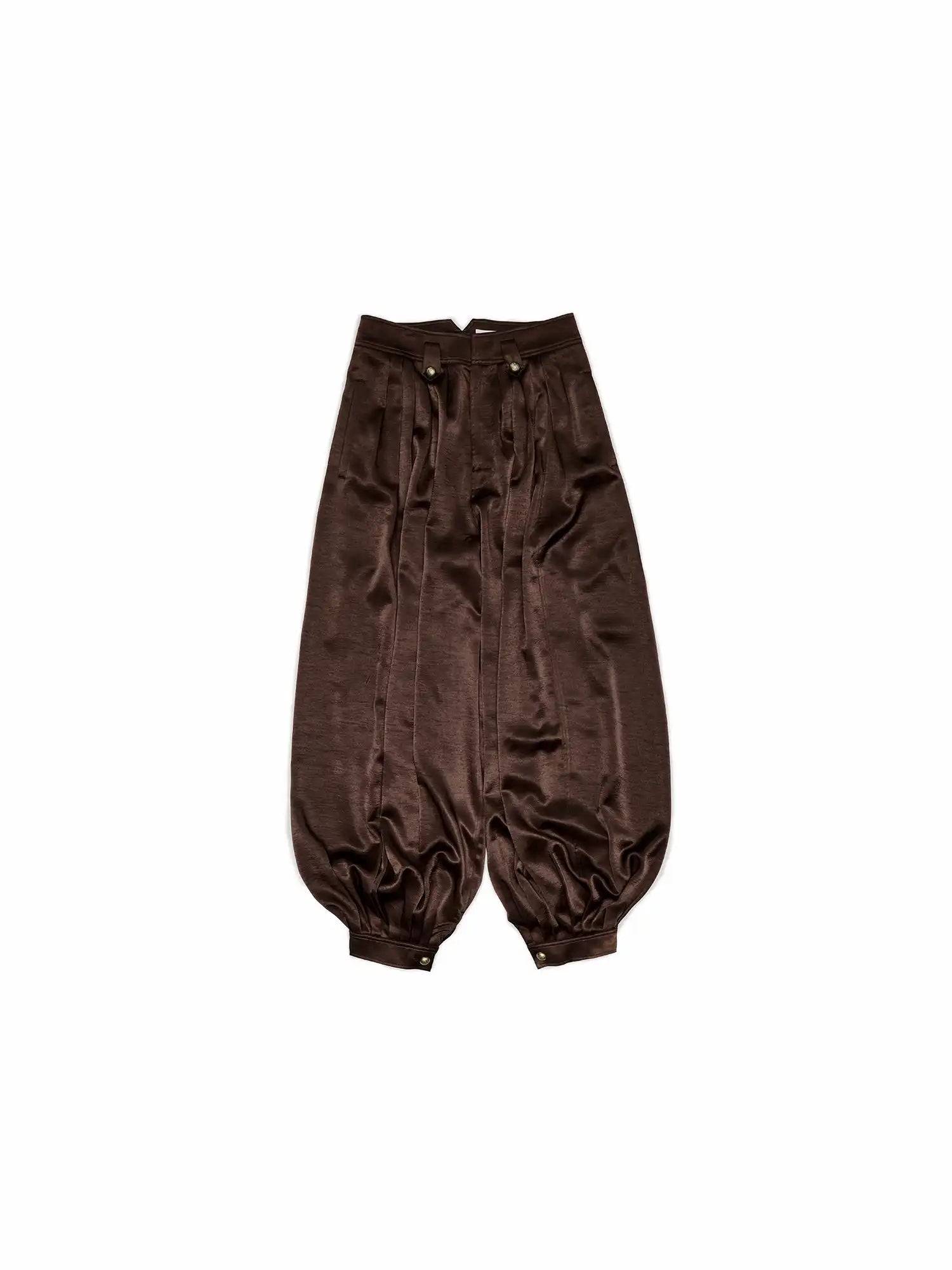 1Jinn Studio Oversized Acetate Satin Balloon Pants | Canton Collective