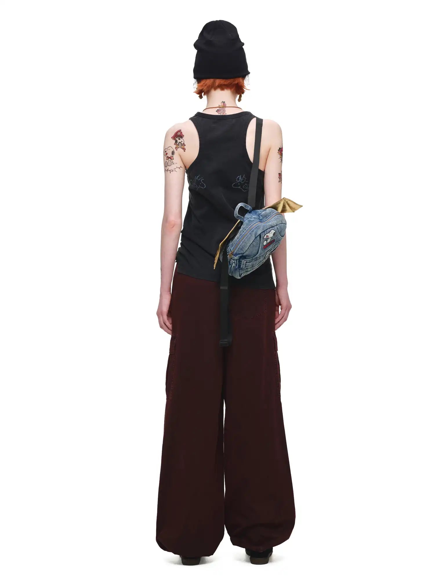 1Jinn Studio Oversized Cotton Baggy Cargo Pants | Canton Collective