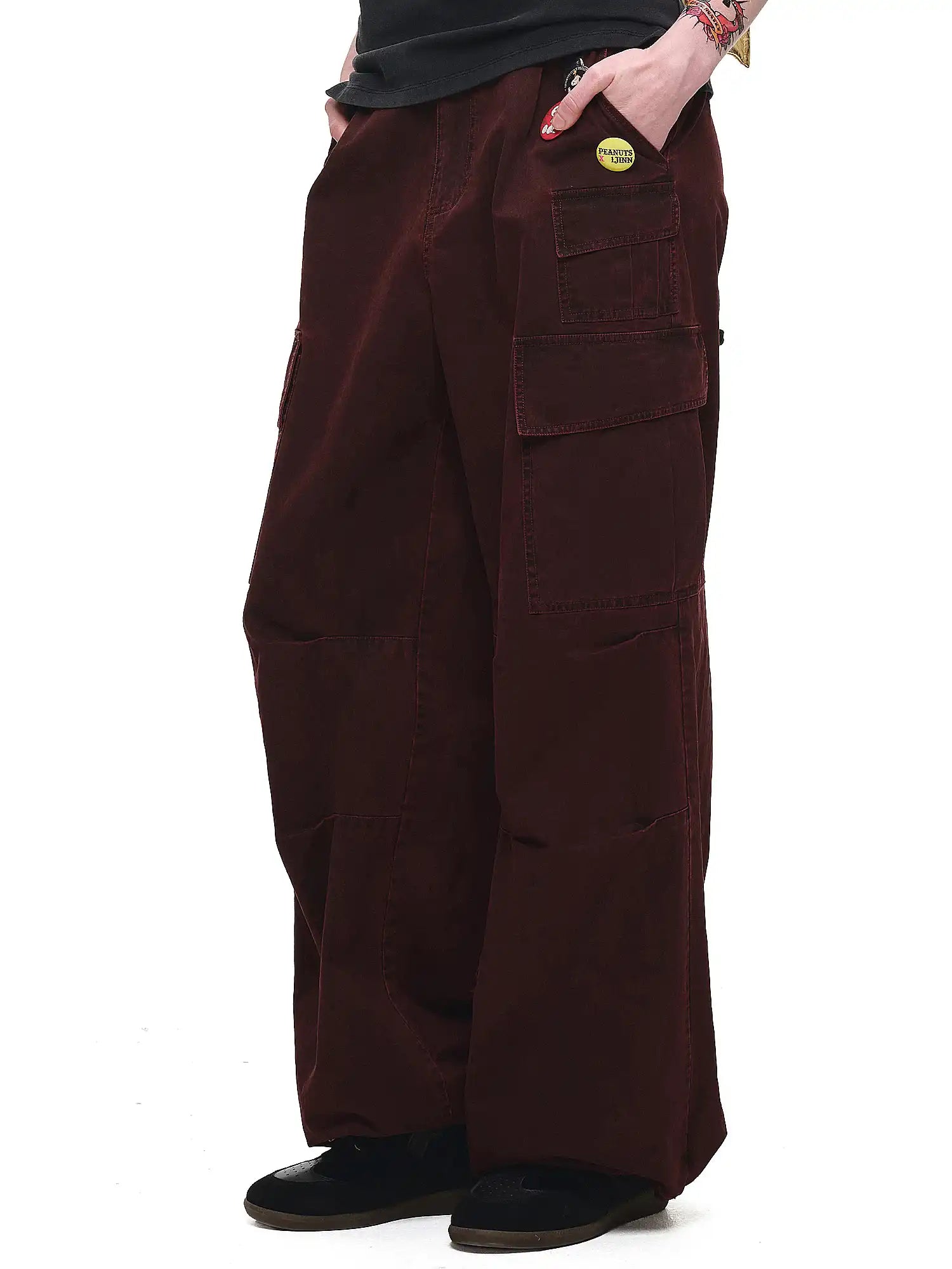 1Jinn Studio Oversized Cotton Baggy Cargo Pants | Canton Collective