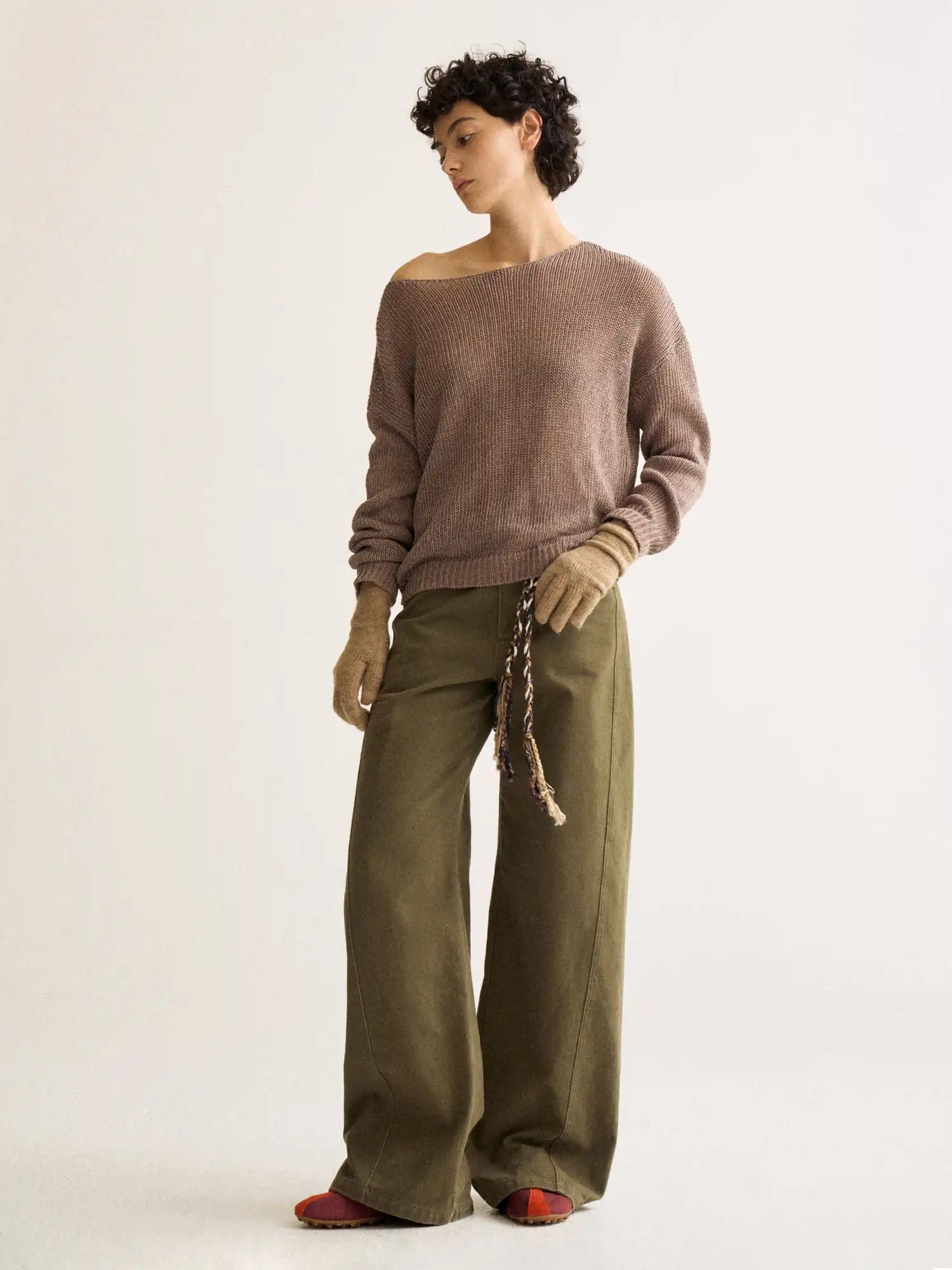 FirstFloor Oversized Linen Knit Sweater | Canton Collective
