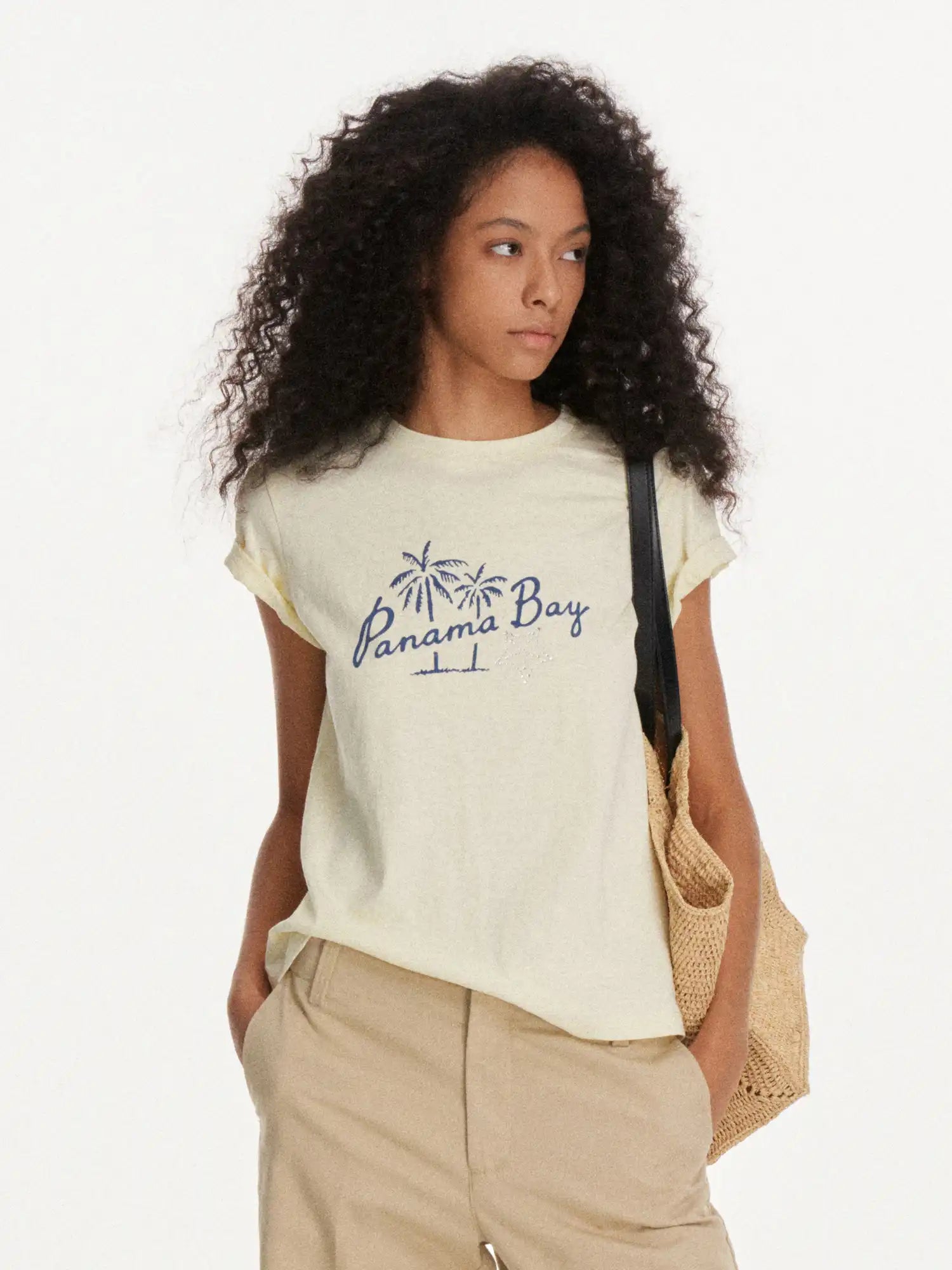 First Floor Panama Bay Vintage Cotton Graphic Baby Tee | Canton Collective