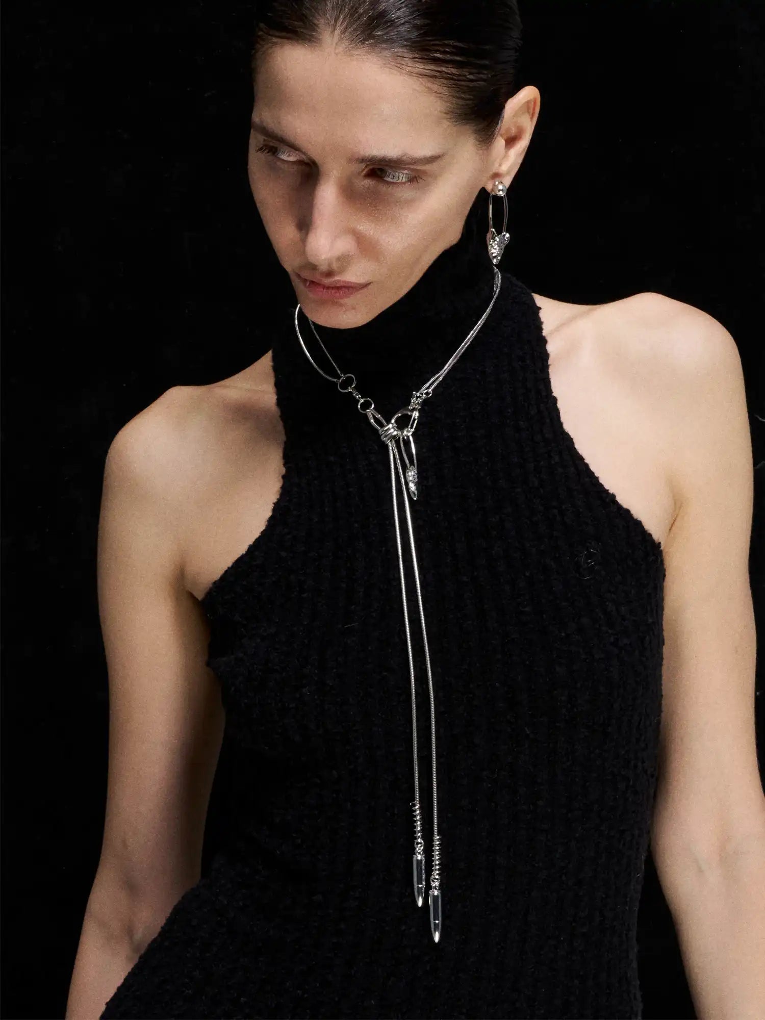 1Jinn M2M Paperclip Fishbone Pull-Out Necklace | Canton Collective