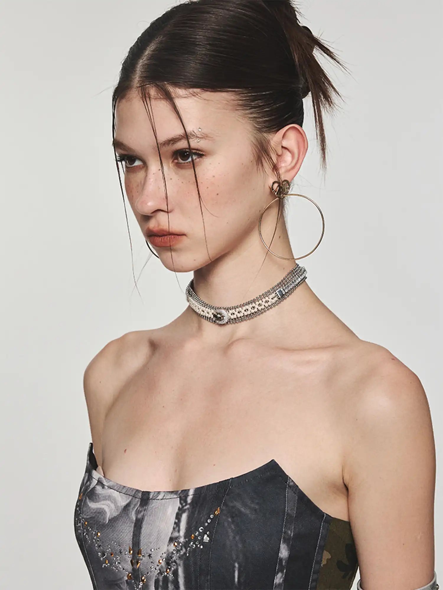 1Jinn Studio Pearl Buckle Choker | Canton Collective