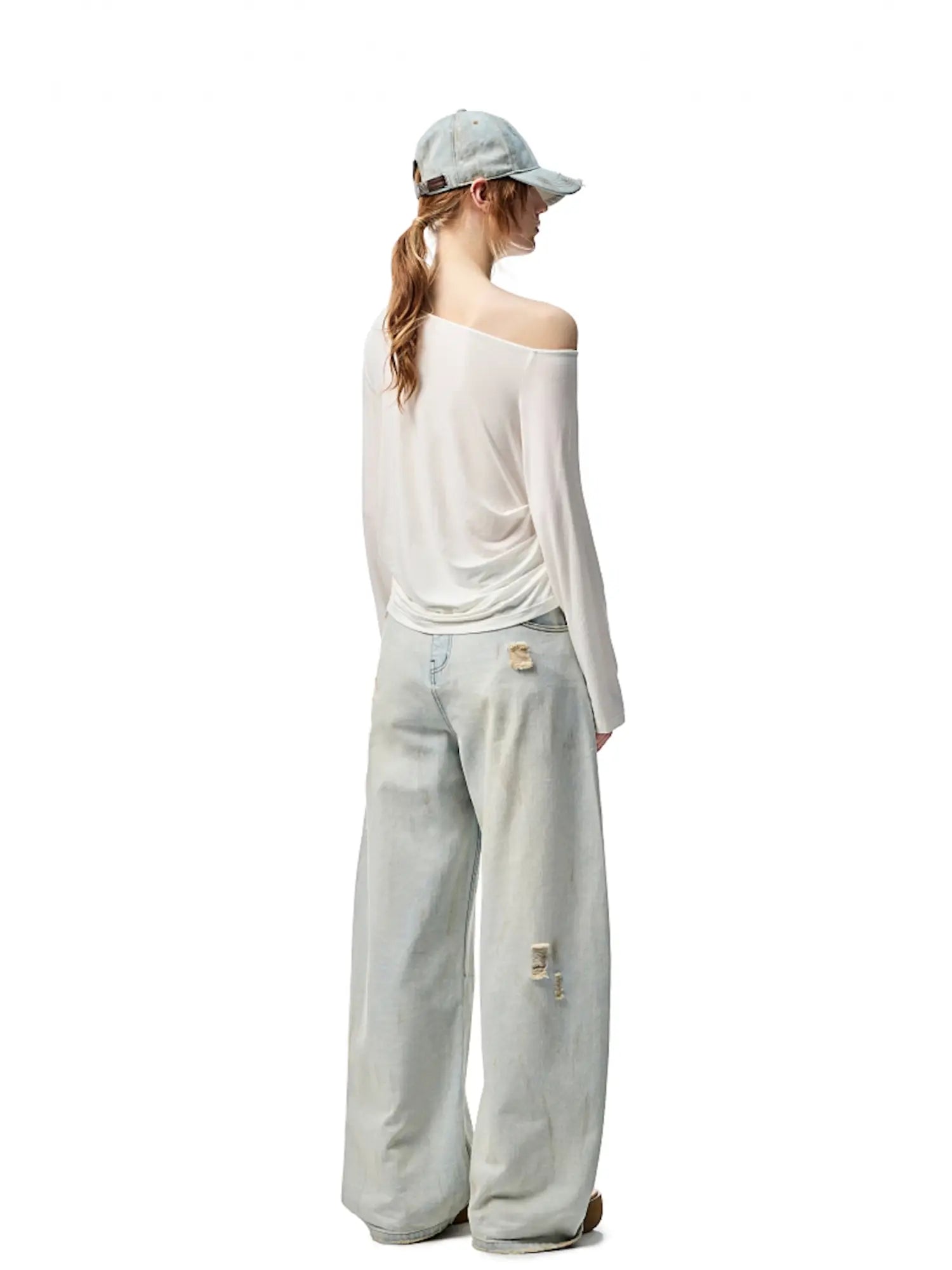 1Jinn Studio Pearl Drop Drape Top | Canton Collective