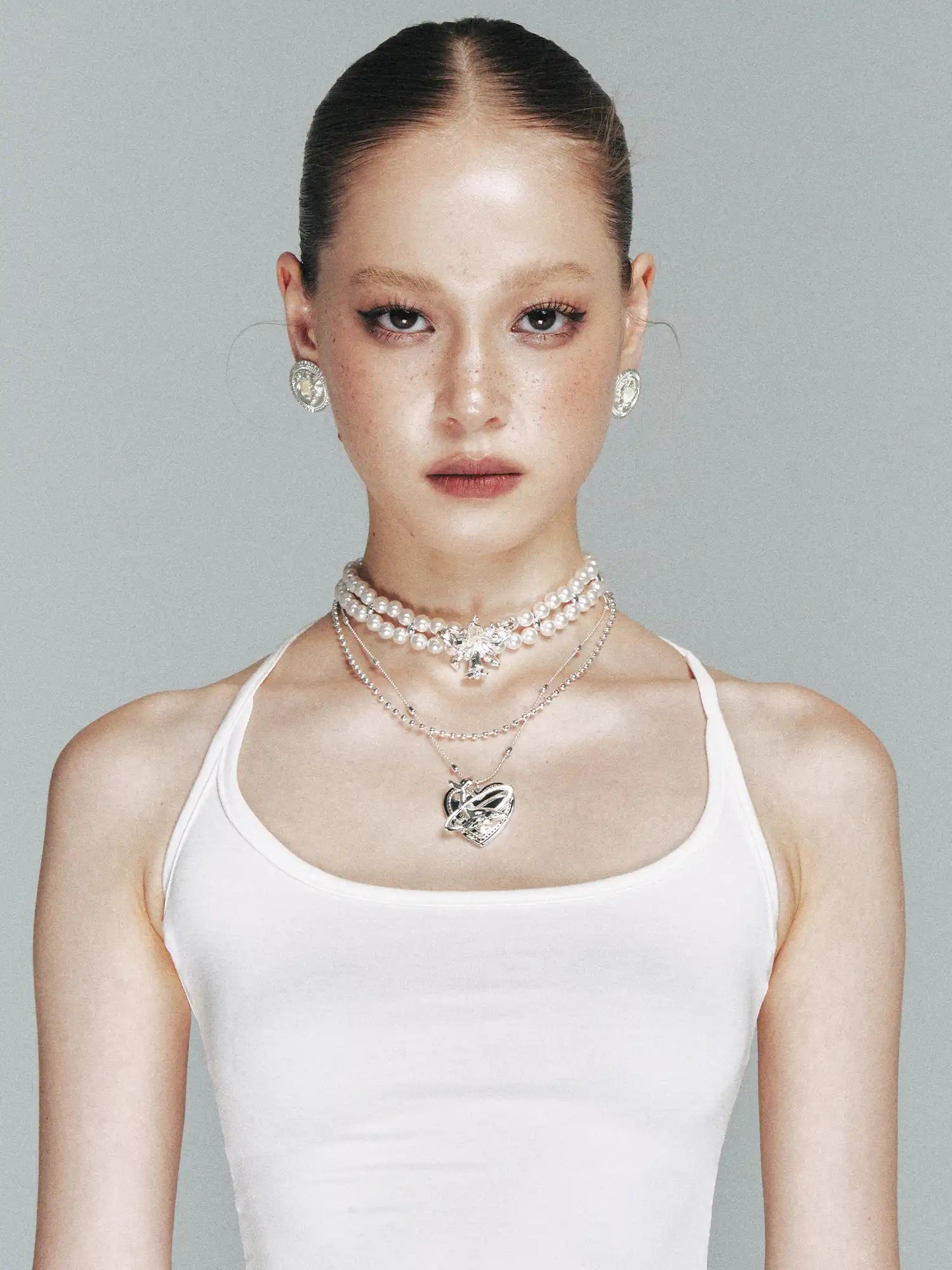 1Jinn M2M Pearl Flower Choker | Canton Collective