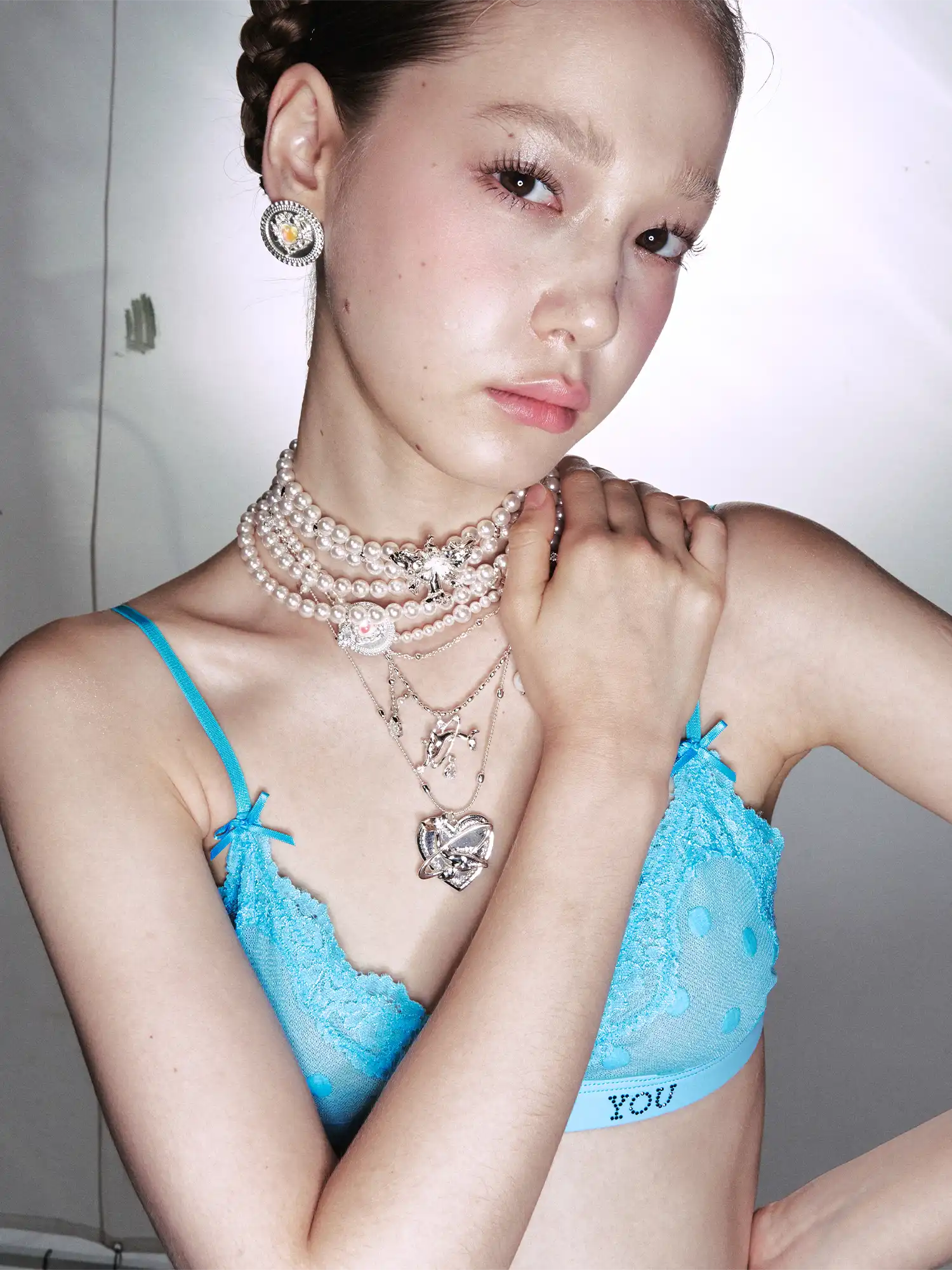 1Jinn M2M Pearl Flower Choker | Canton Collective