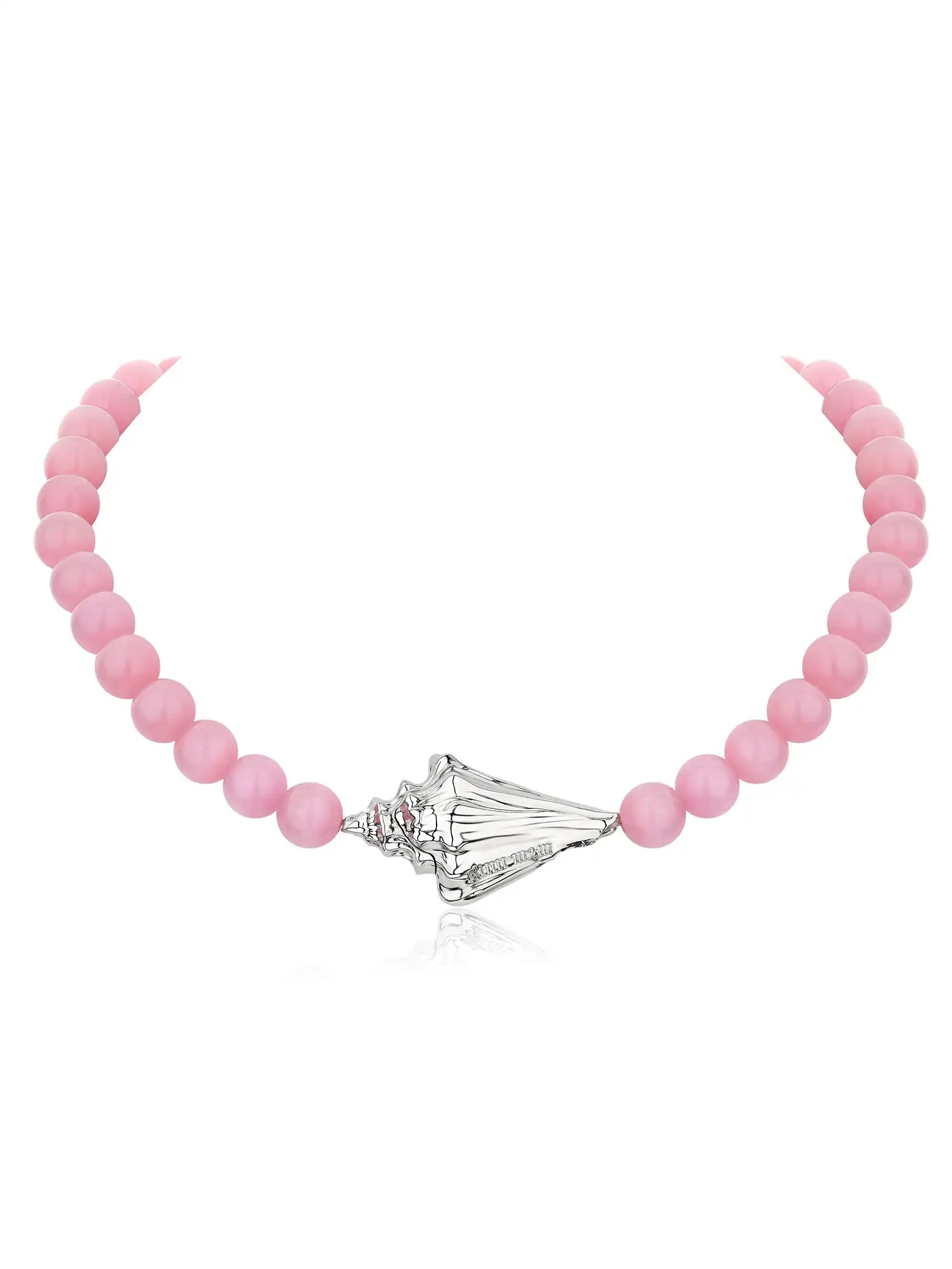 1Jinn M2M Pink Crystal Shell Choker | Canton Collective