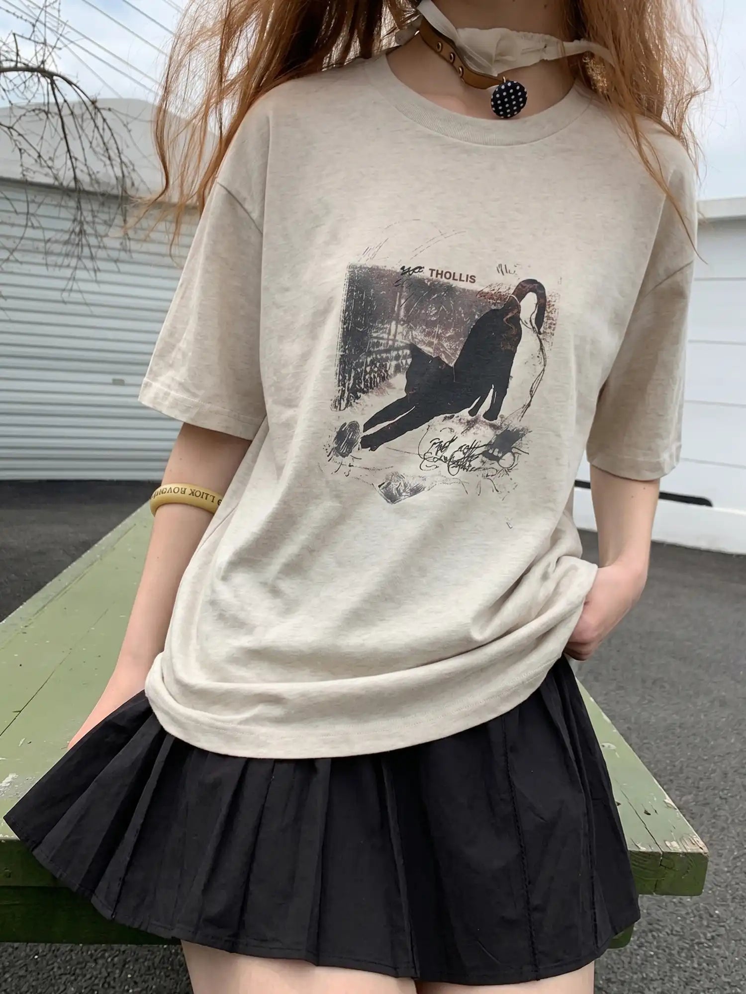 CantonCollective Design Pintuck Cotton High-Waist Midi Skirt | Canton Collective