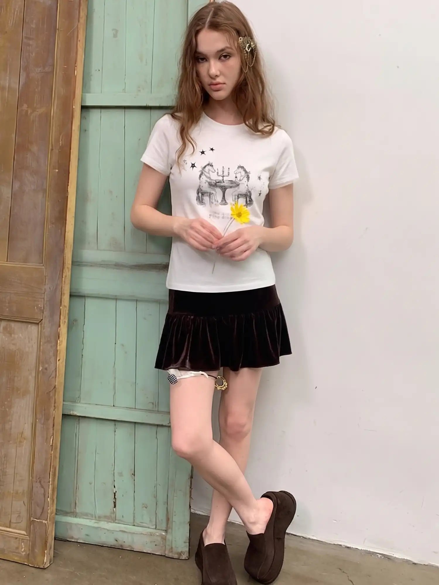 CantonCollective Design Pipe Dream Graphic Tee with Celestial Print | Canton Collective