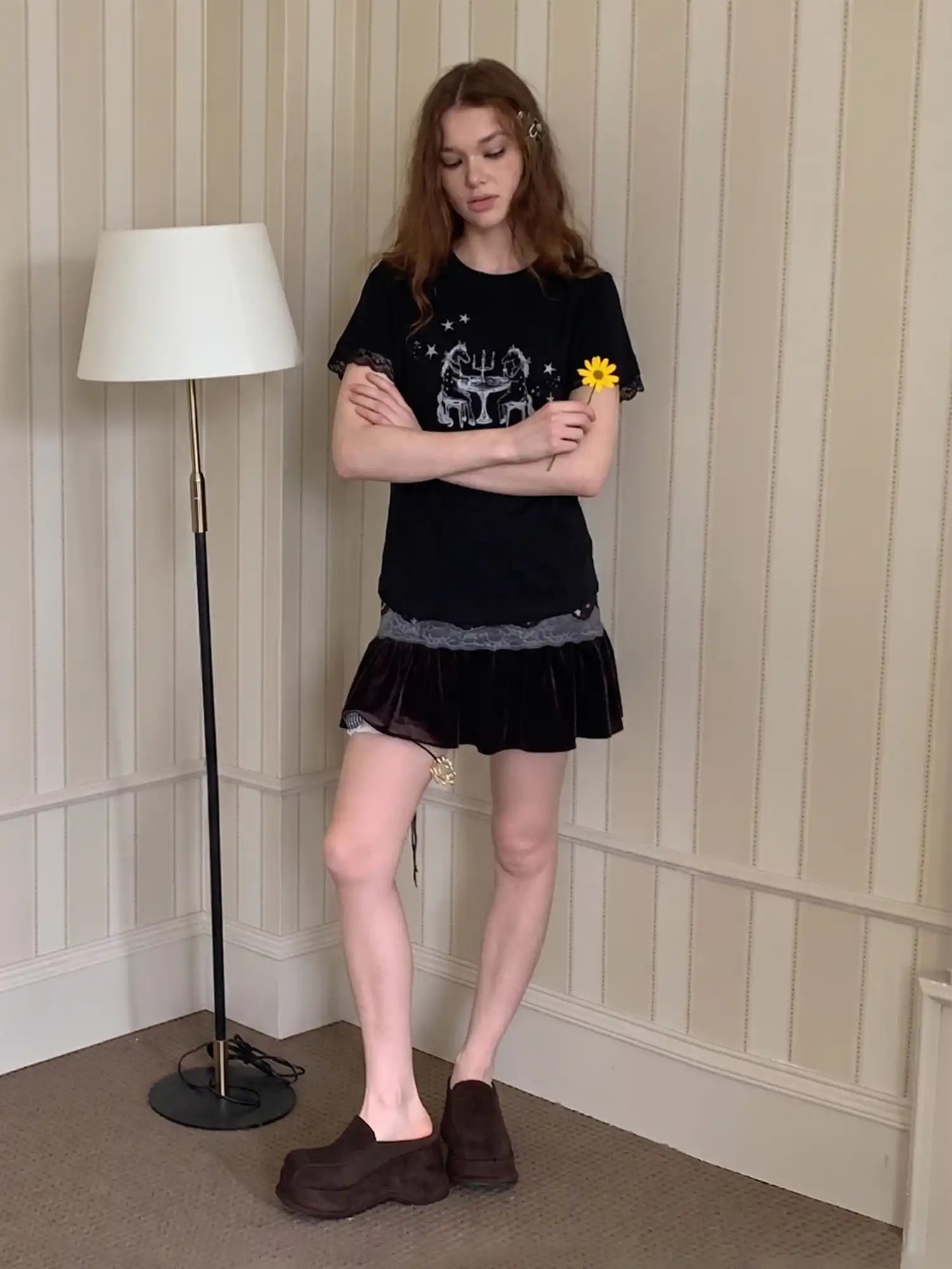 CantonCollective Design Pipe Dream Graphic Tee with Celestial Print | Canton Collective