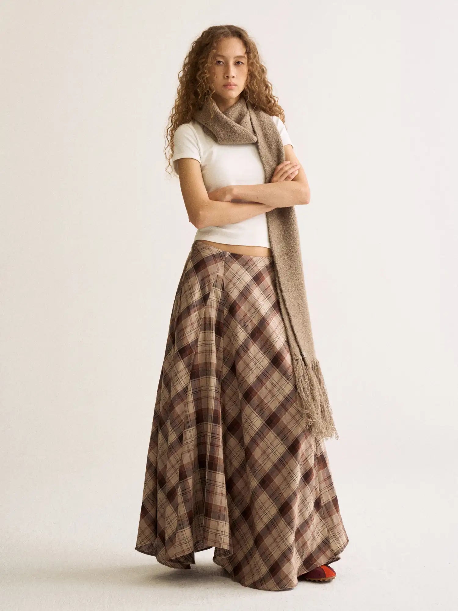 FirstFloor Plaid Swing Skirt | Canton Collective