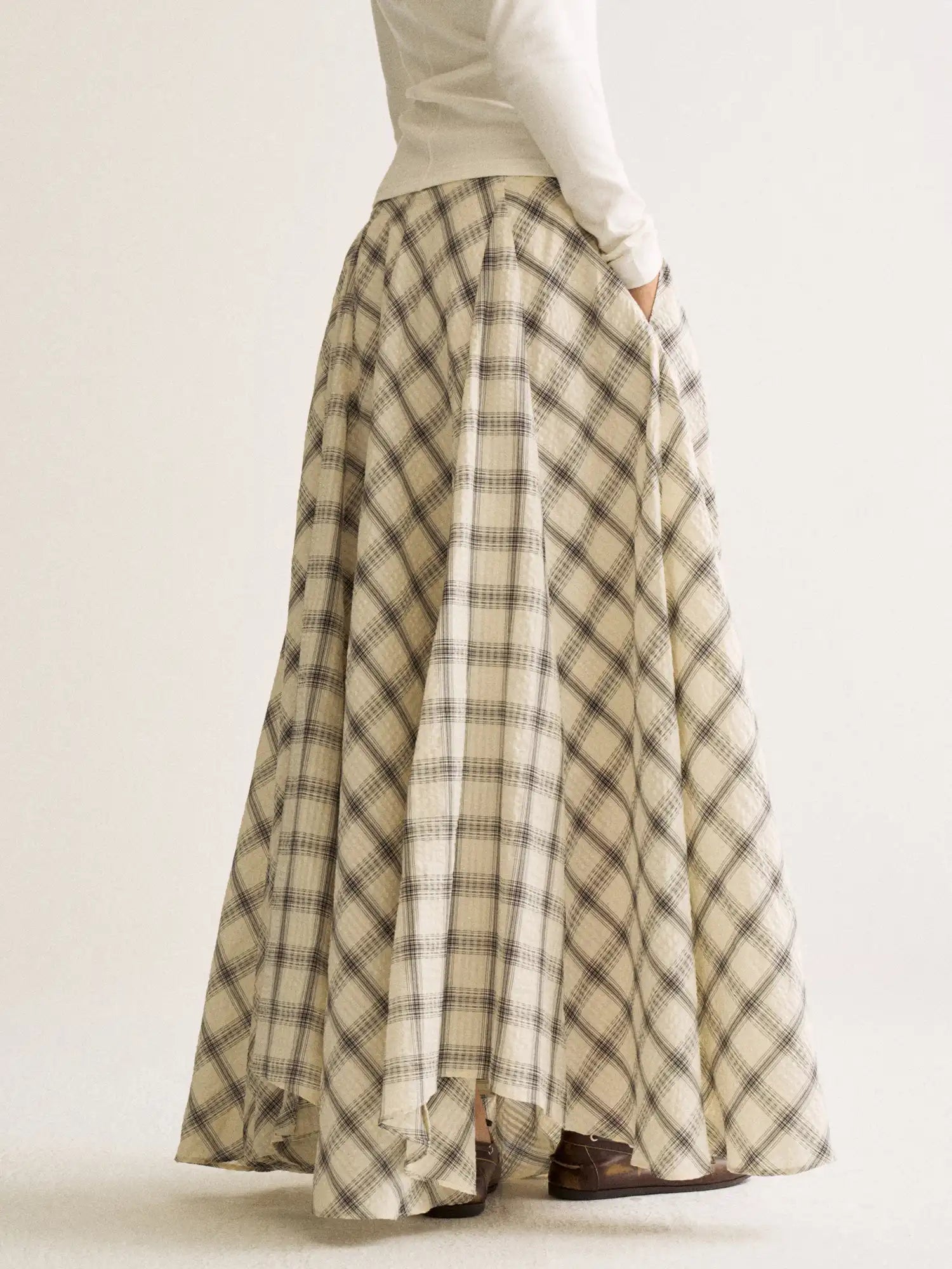 FirstFloor Plaid Swing Skirt | Canton Collective