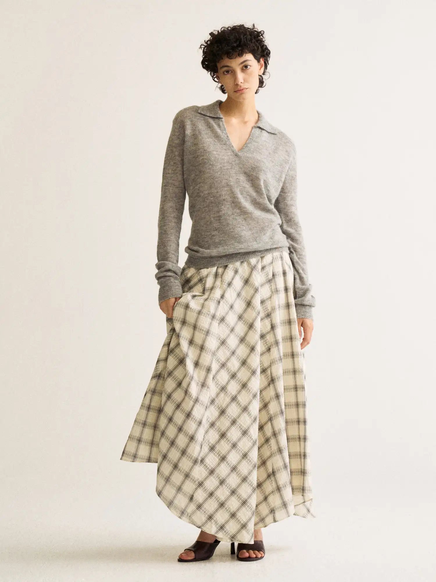 FirstFloor Plaid Swing Skirt | Canton Collective