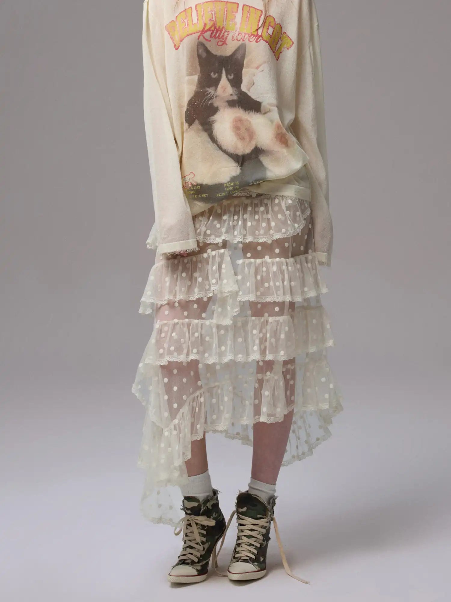 1Jinn Studio Polka Dot Cake Skirt | Canton Collective