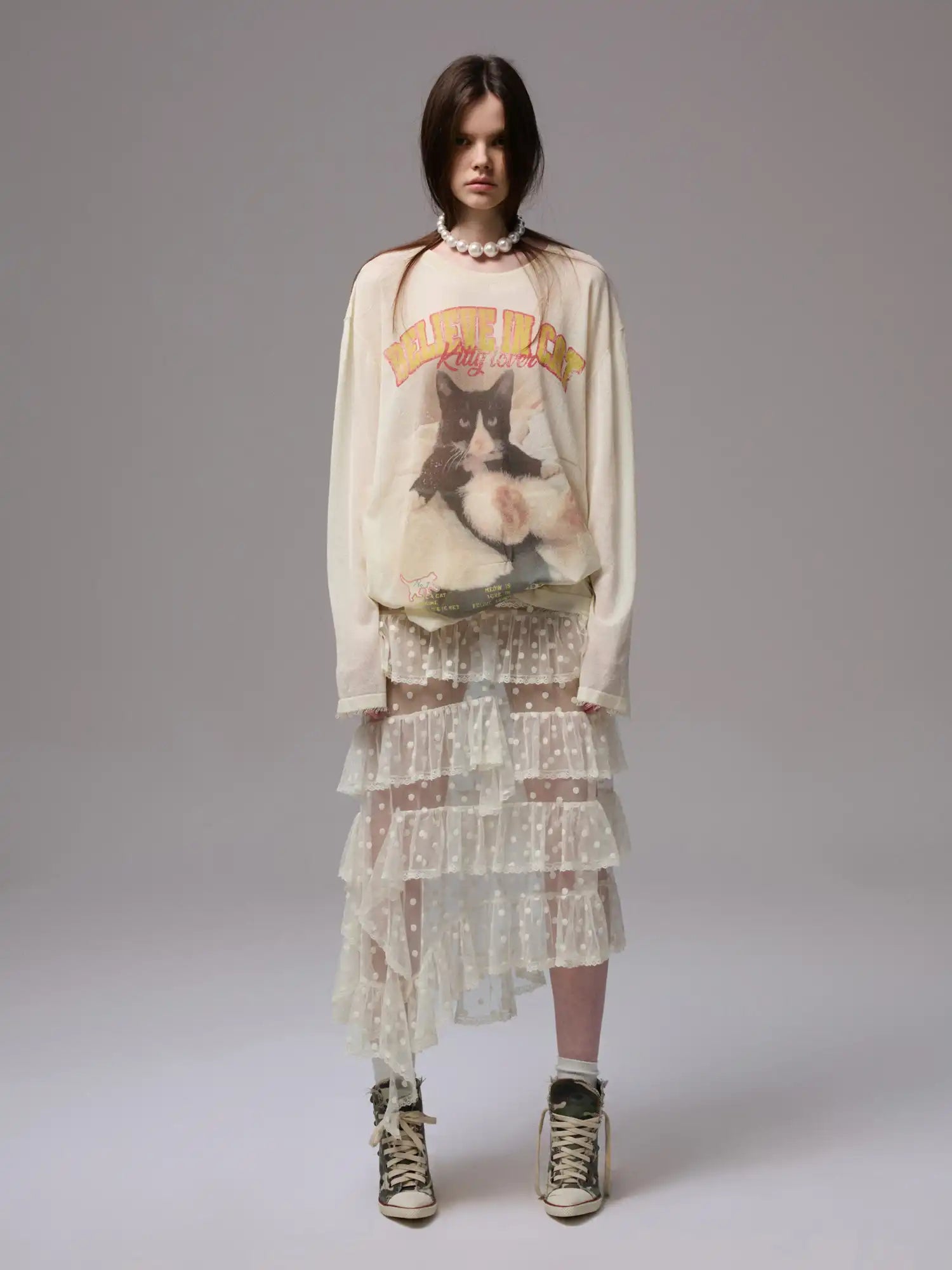 1Jinn Studio Polka Dot Cake Skirt | Canton Collective