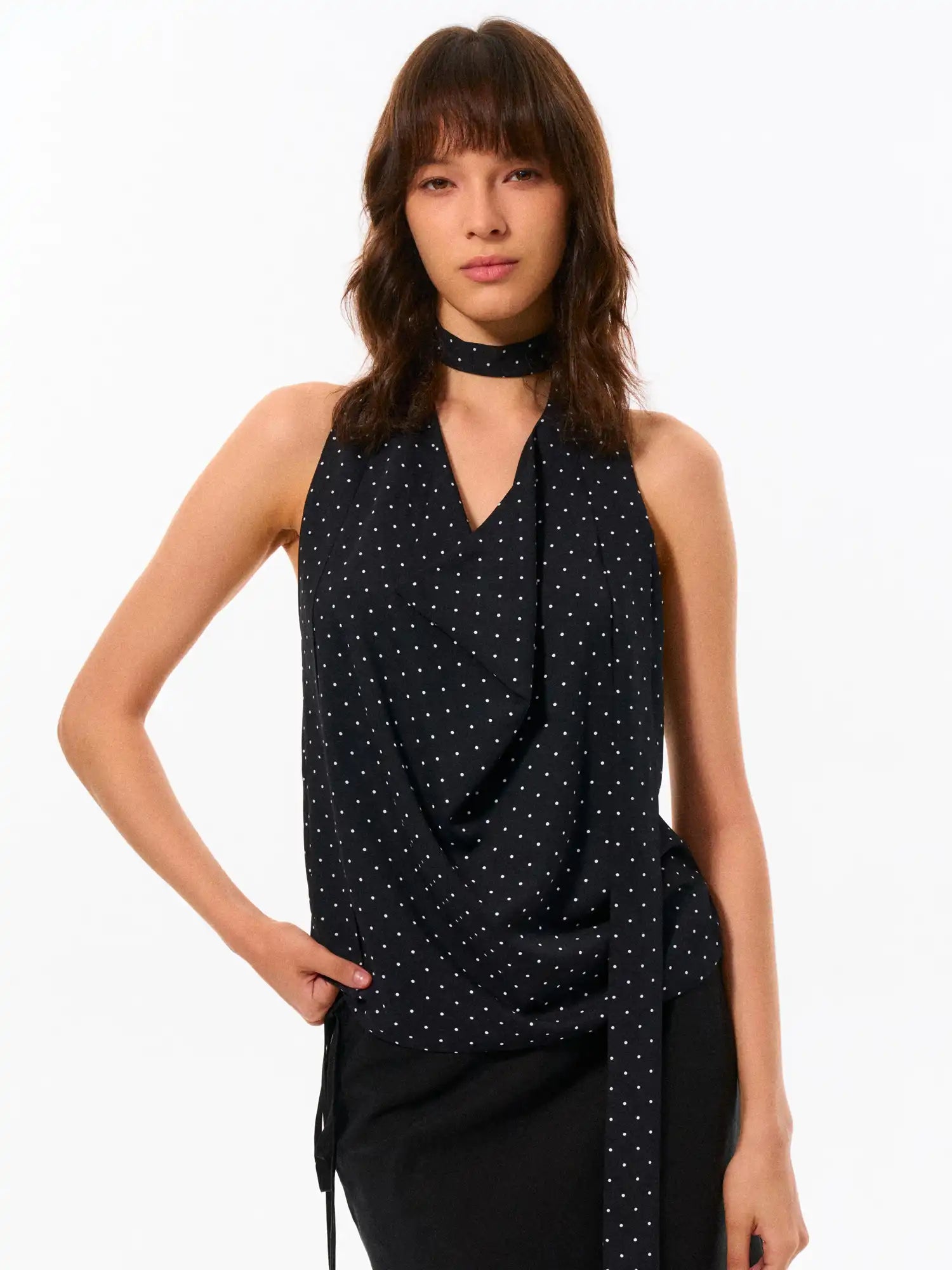FirstFloor Polka Dot Halter Top | Canton Collective