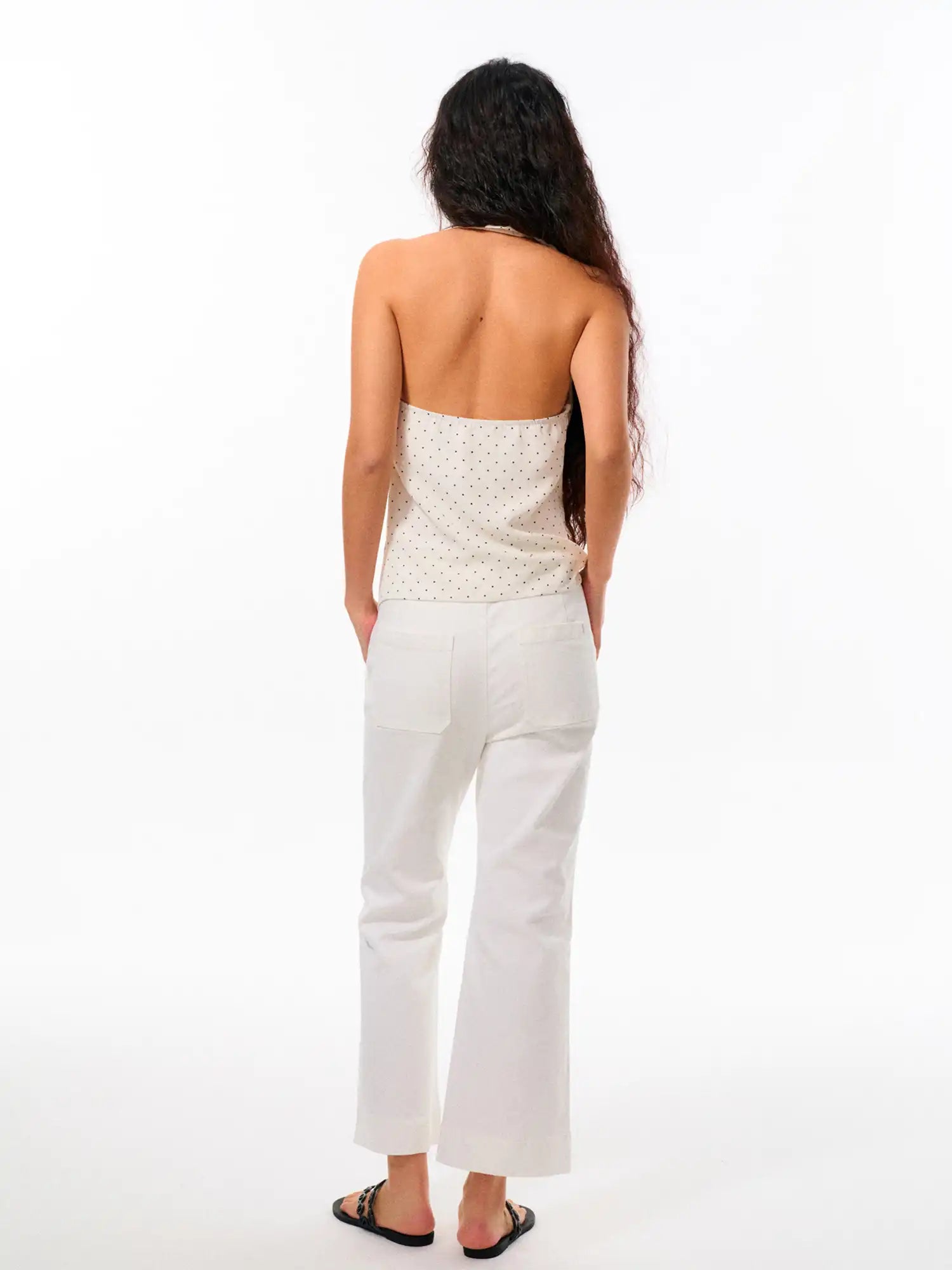 FirstFloor Polka Dot Halter Top | Canton Collective