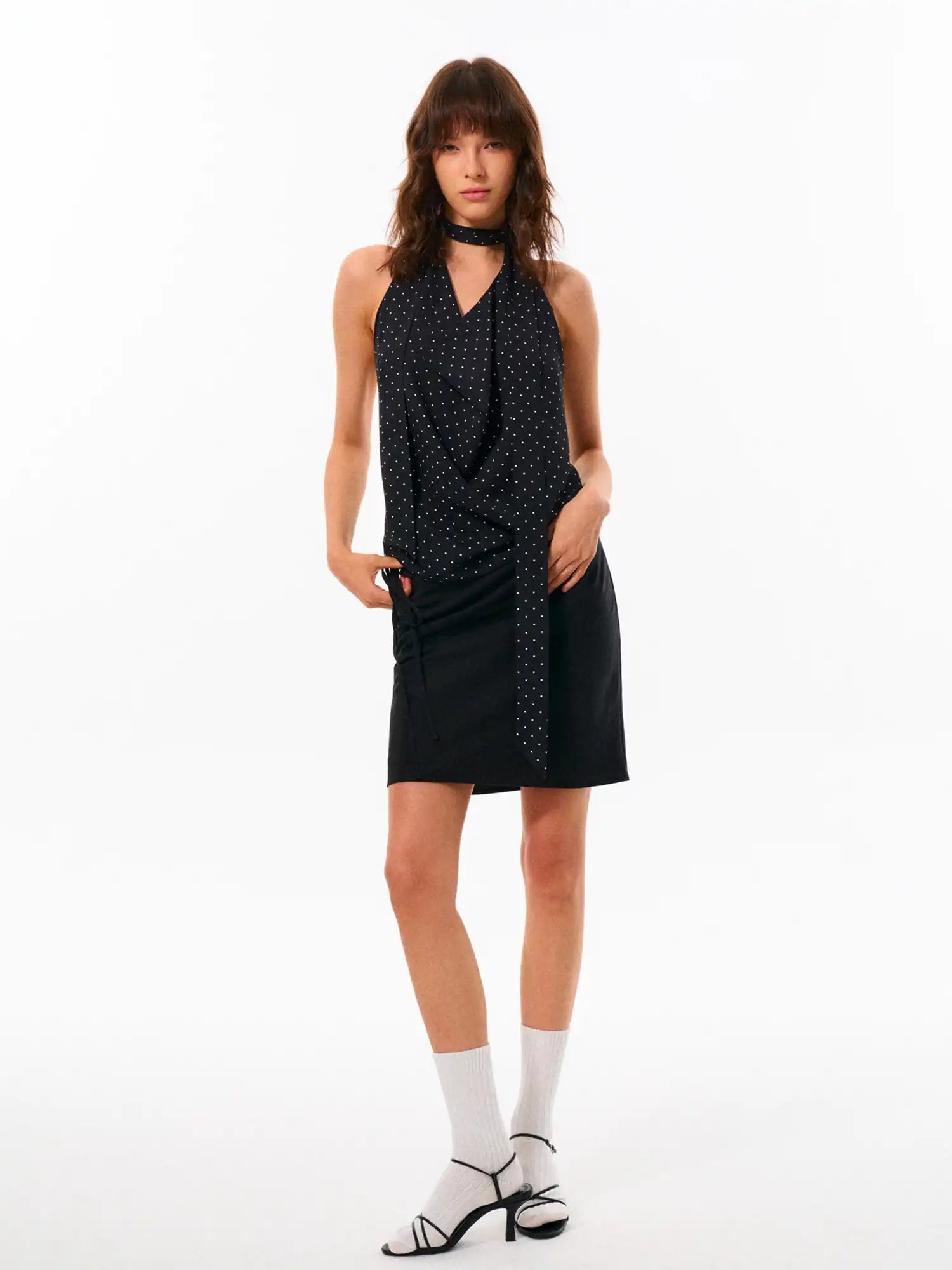 FirstFloor Polka Dot Halter Top | Canton Collective