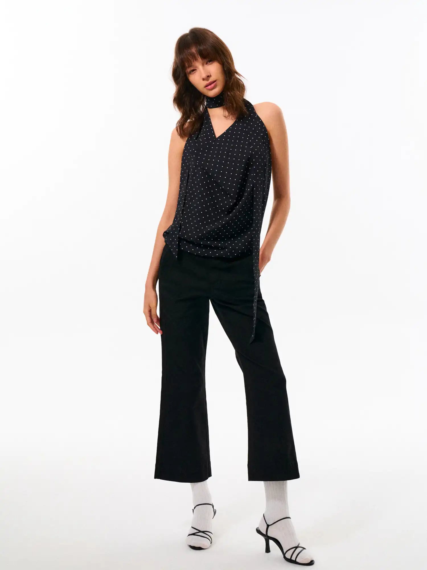FirstFloor Polka Dot Halter Top | Canton Collective
