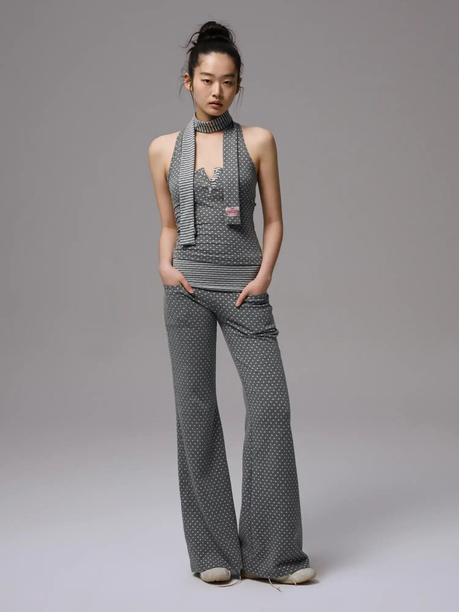 1Jinn Studio Polka Dot Racerback Tank | Canton Collective