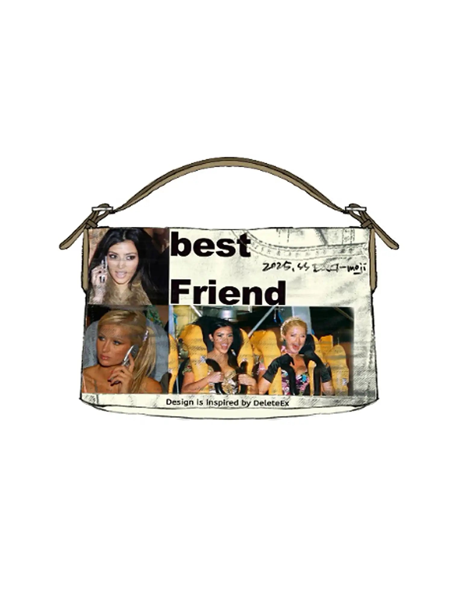Deleteex Pop Culture Canvas Tote Bag | Canton Collective