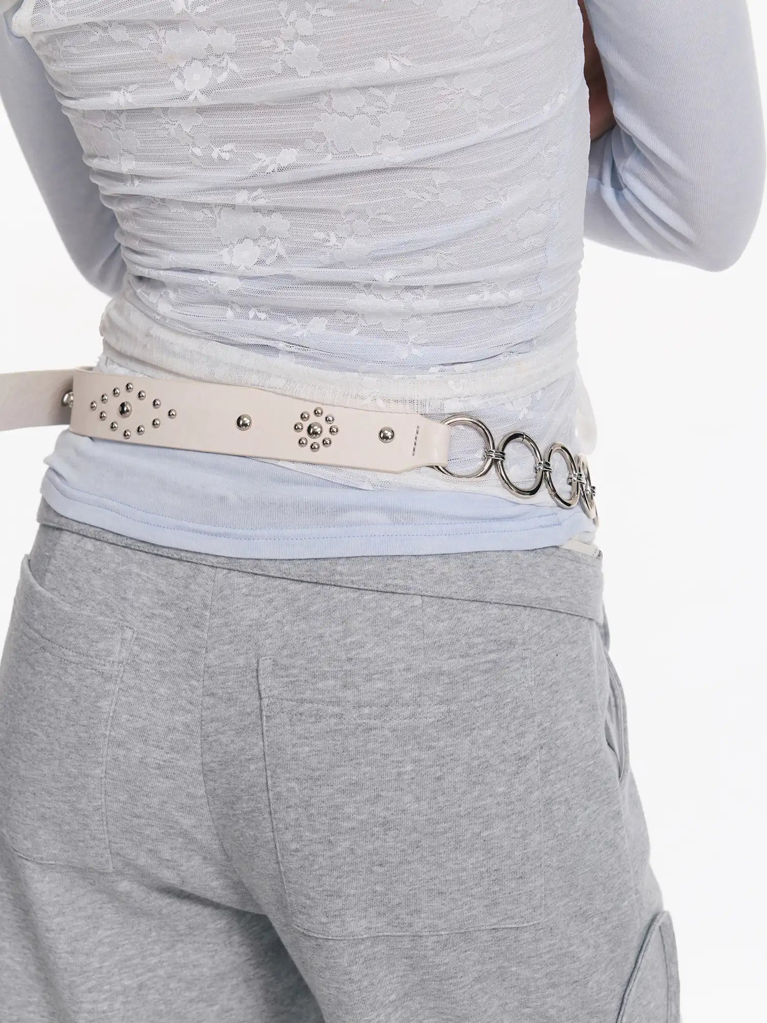 2th Desire Punk Chain Belt Removable Scarf | Canton Collective