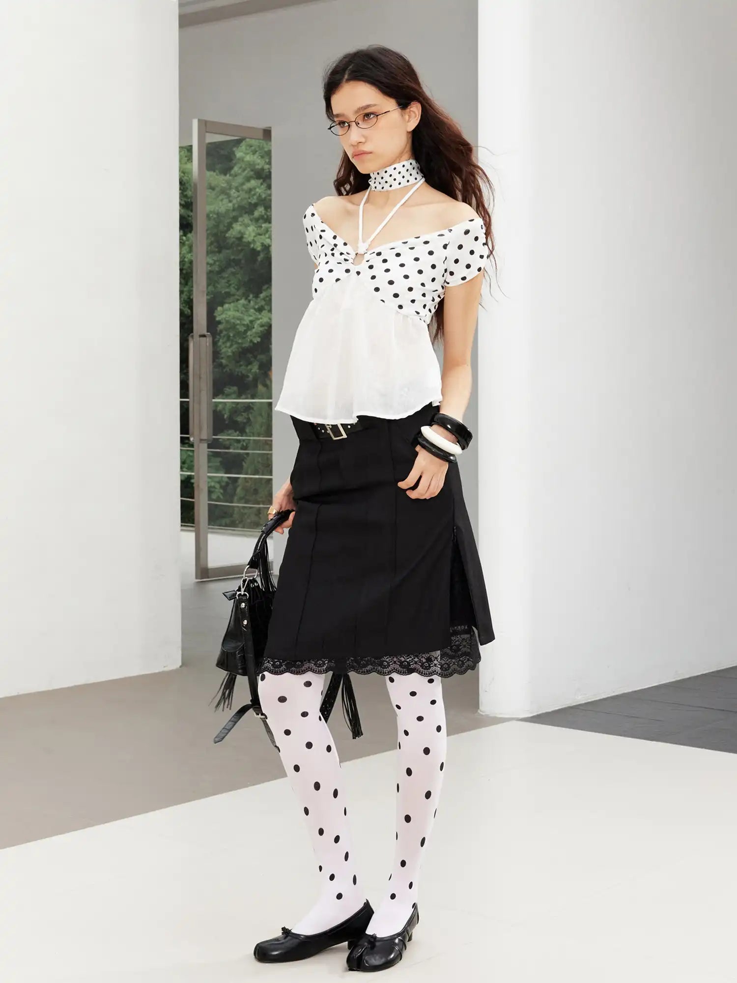 2th Desire Punk Lace Trim Skirt | Canton Collective