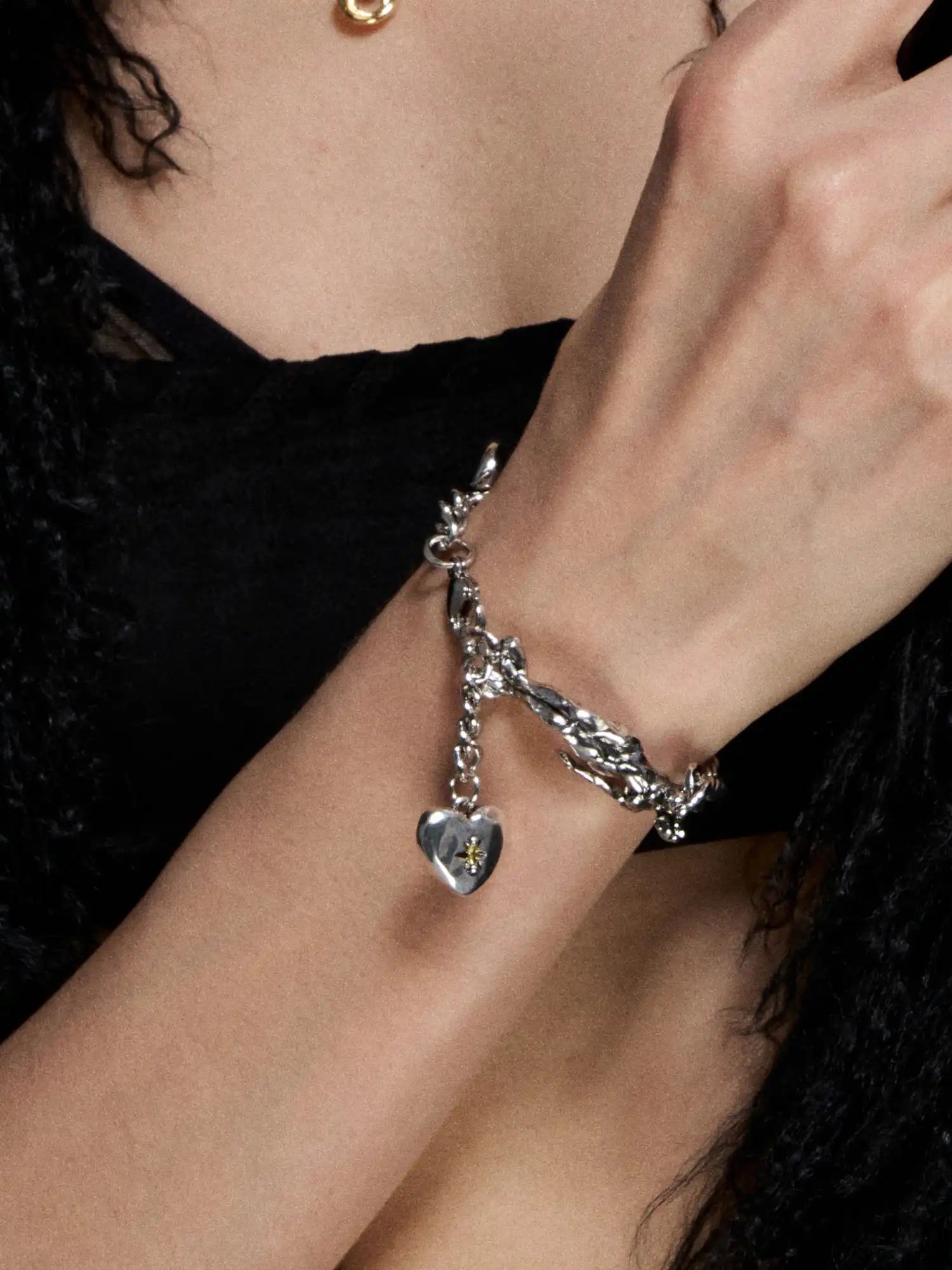 1Jinn M2M Punk Mermaid Heart Bracelet | Canton Collective