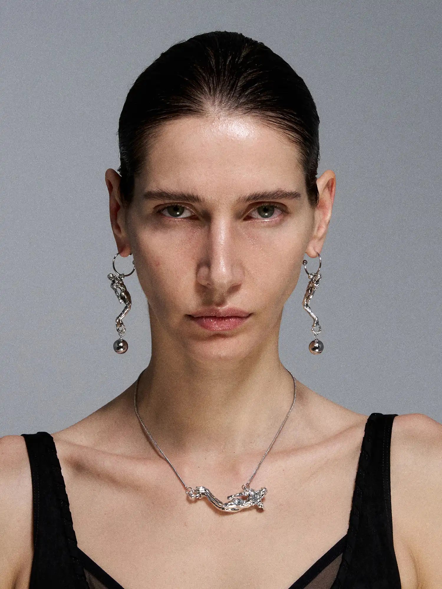 1Jinn M2M Punk Mermaid Long Earrings | Canton Collective