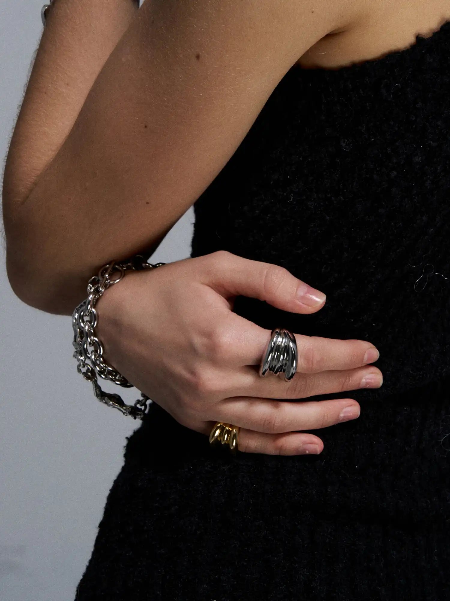 1Jinn M2M Punk Multi-Layered Ring | Canton Collective