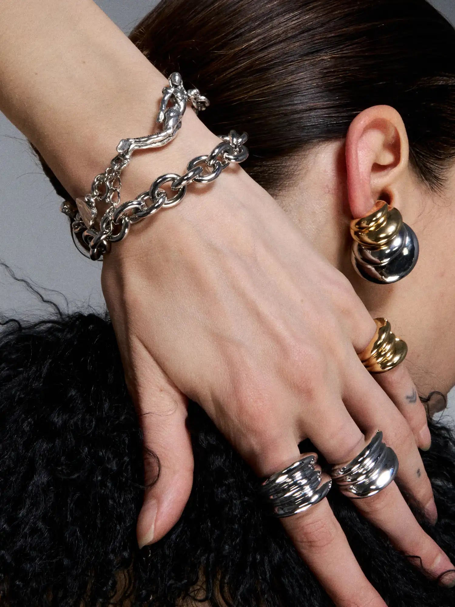 1Jinn M2M Punk Multi-Layered Ring | Canton Collective