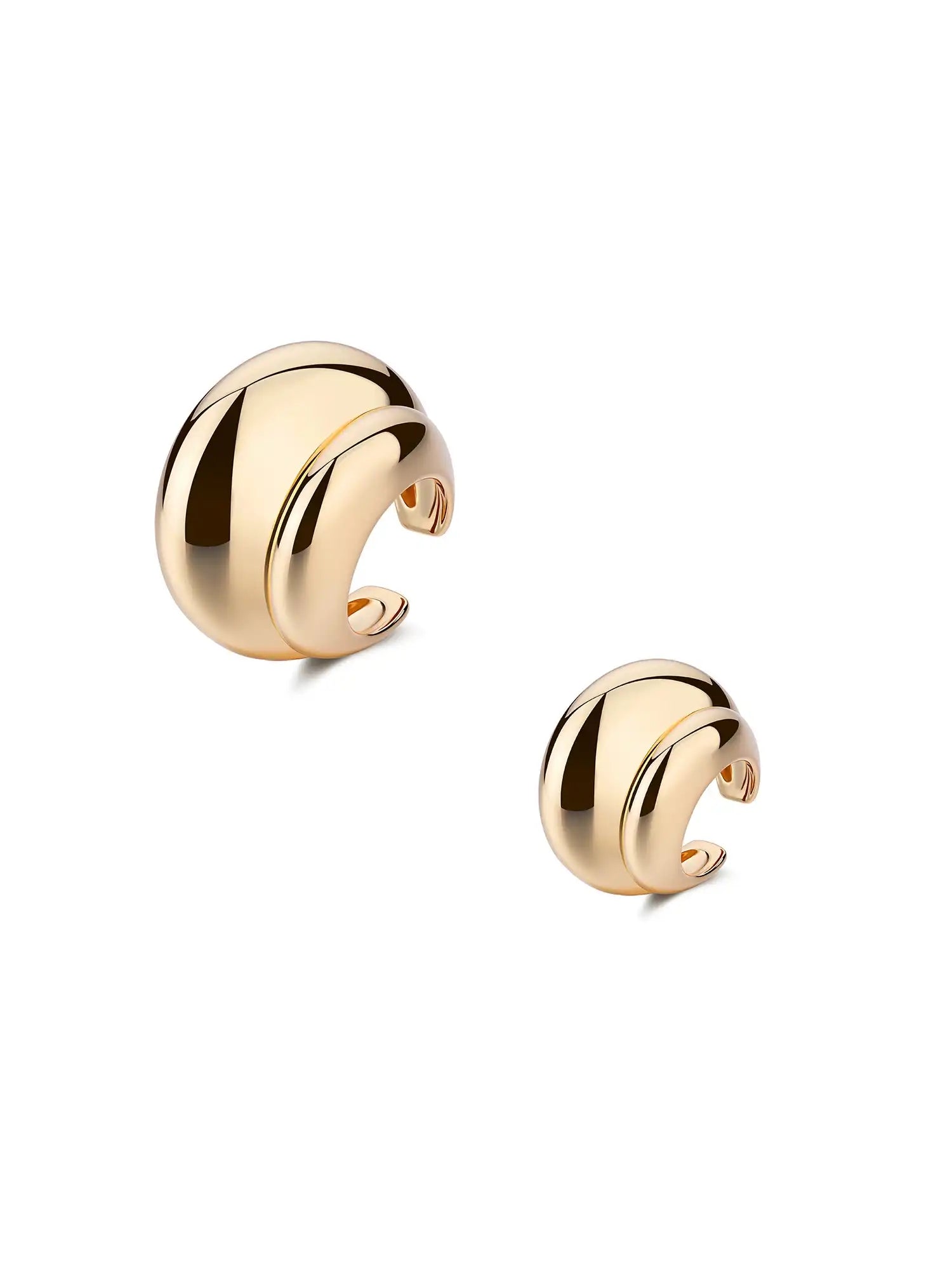 Reconstructed Hoop Earrings