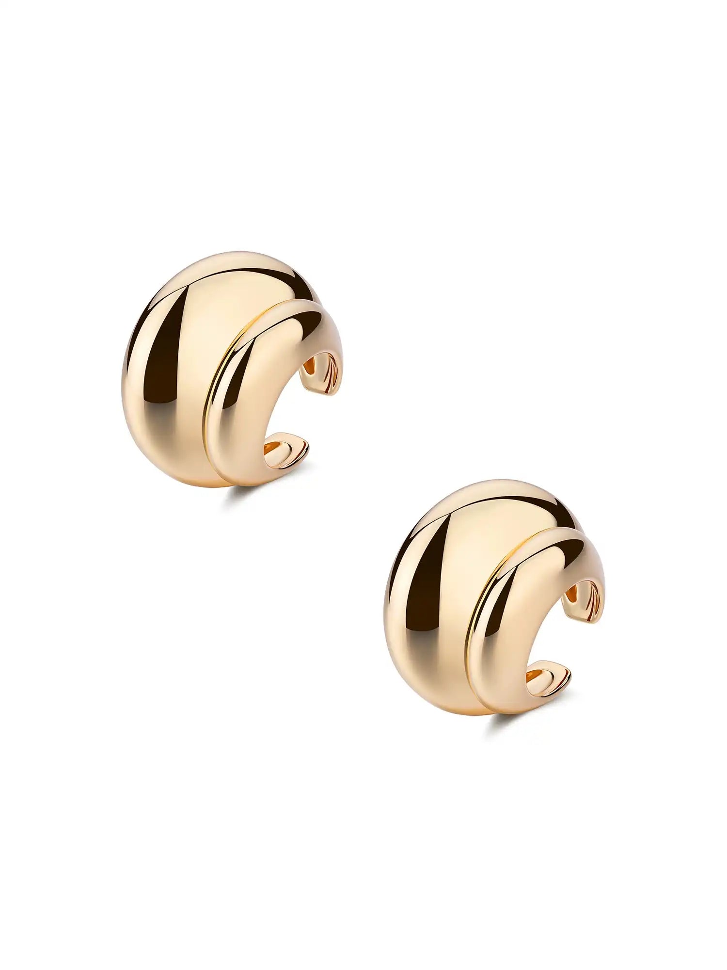 1Jinn M2M Reconstructed Hoop Earrings | Canton Collective