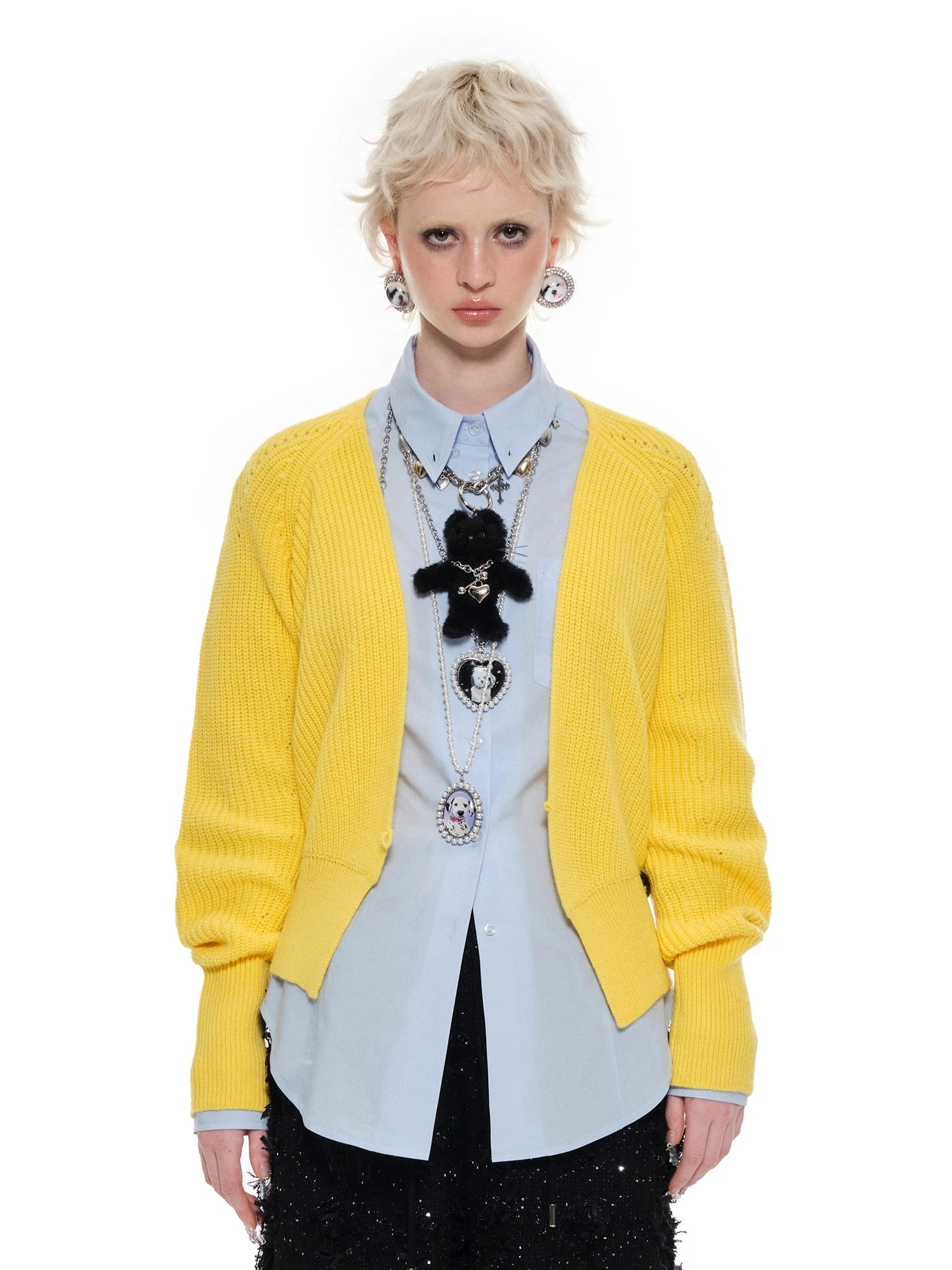1Jinn Studio Relaxed V-Neck Waist-Tie Cardigan | Canton Collective