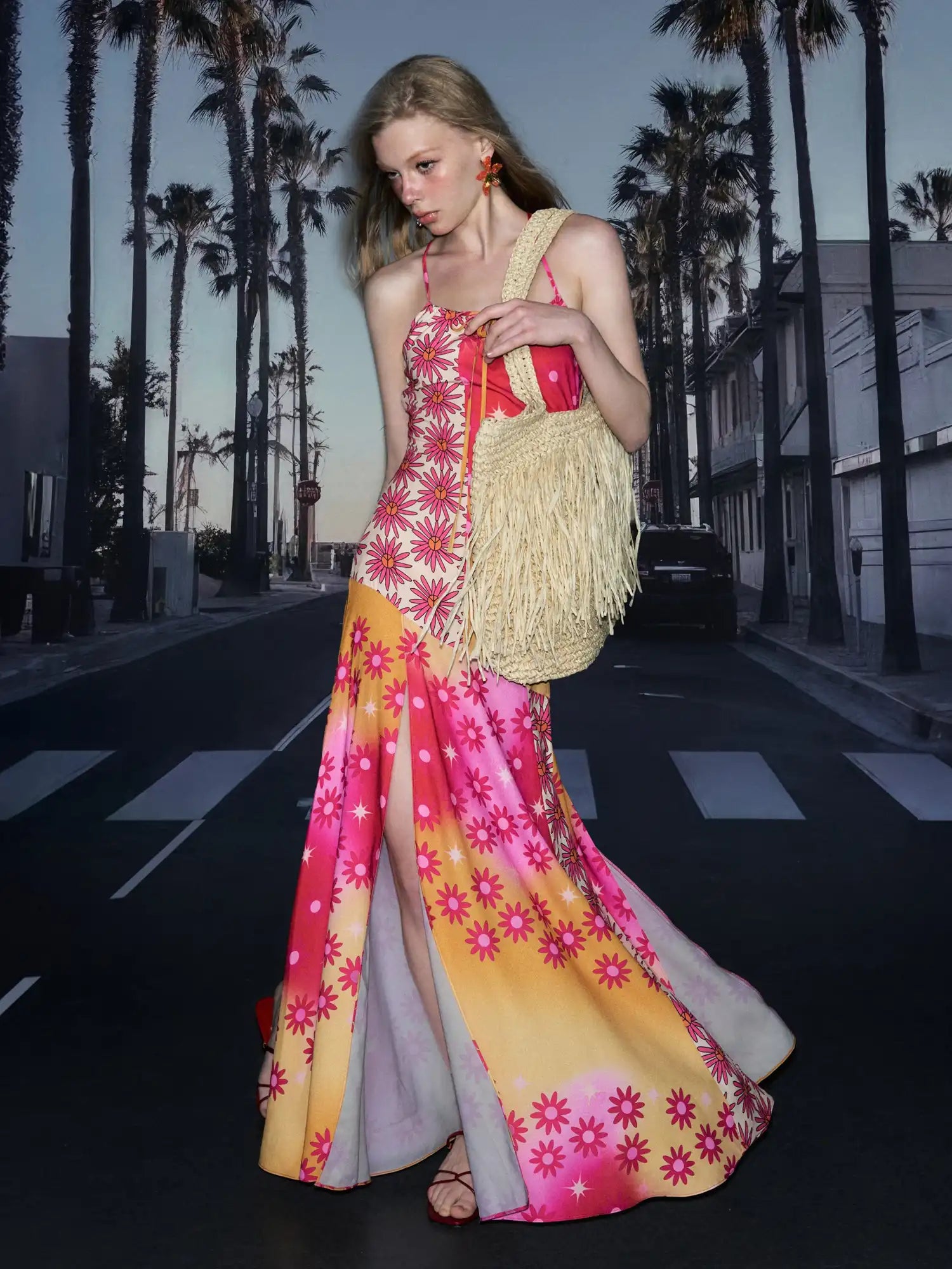 Deleteex Resort Wear Floral Maxi Dress | Canton Collective