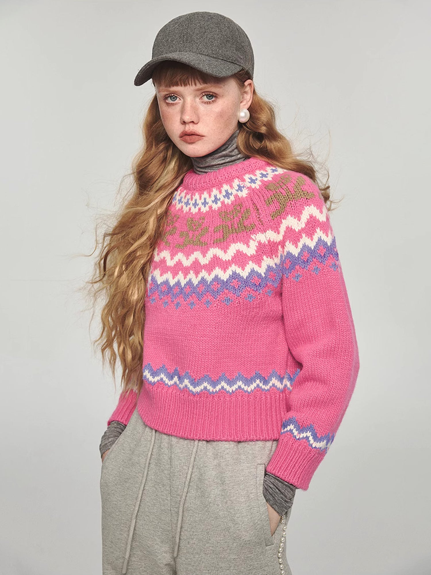 1Jinn Studio Retro Teddy Pullover | Canton Collective
