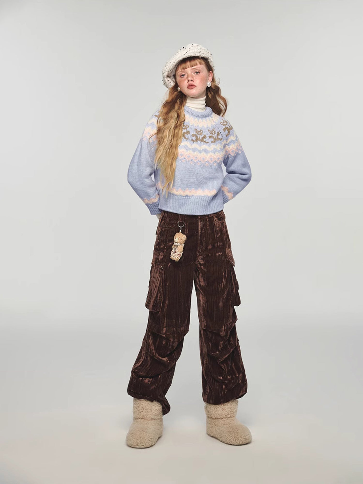 1Jinn Studio Retro Teddy Pullover | Canton Collective