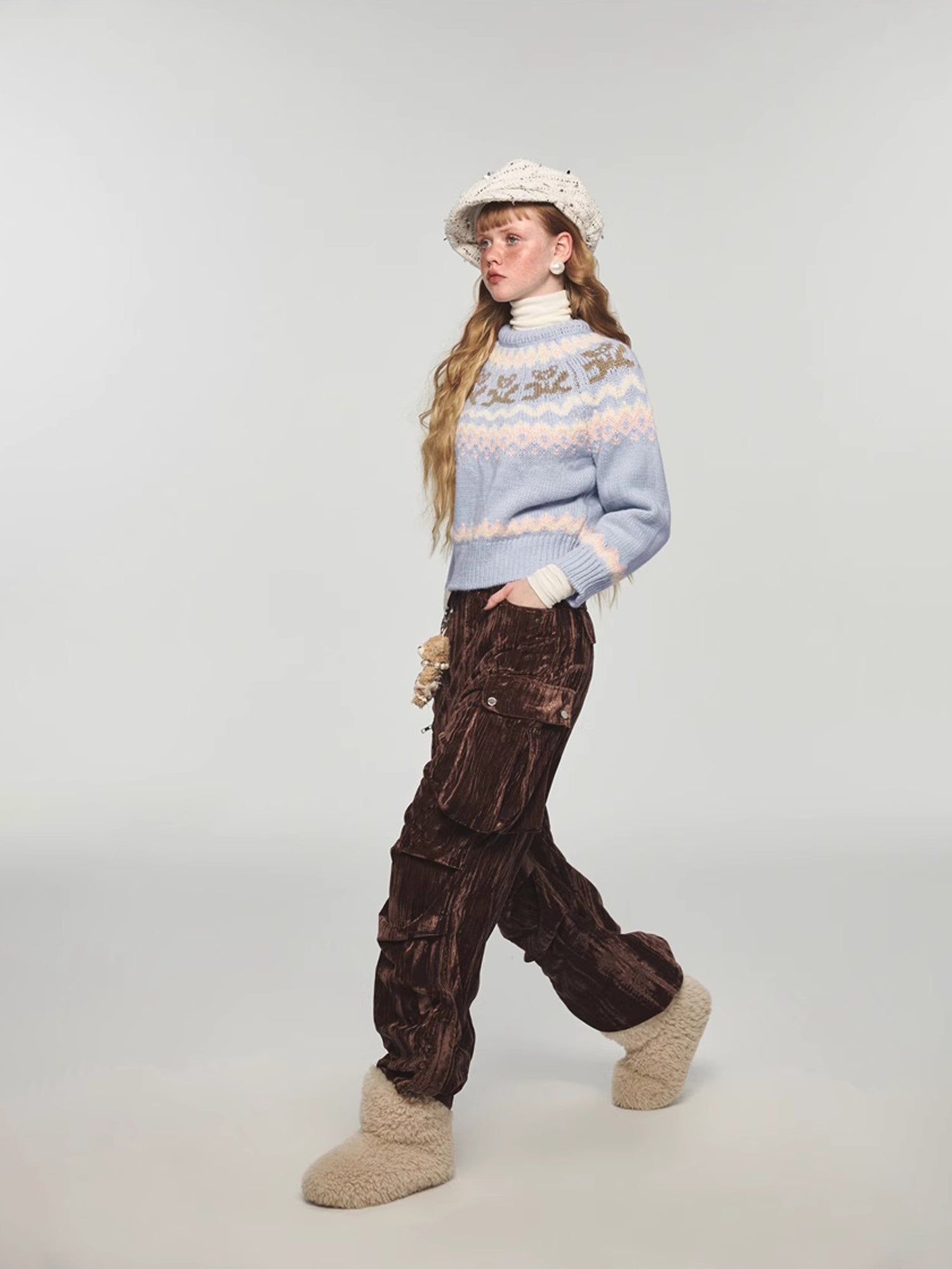1Jinn Studio Retro Teddy Pullover | Canton Collective