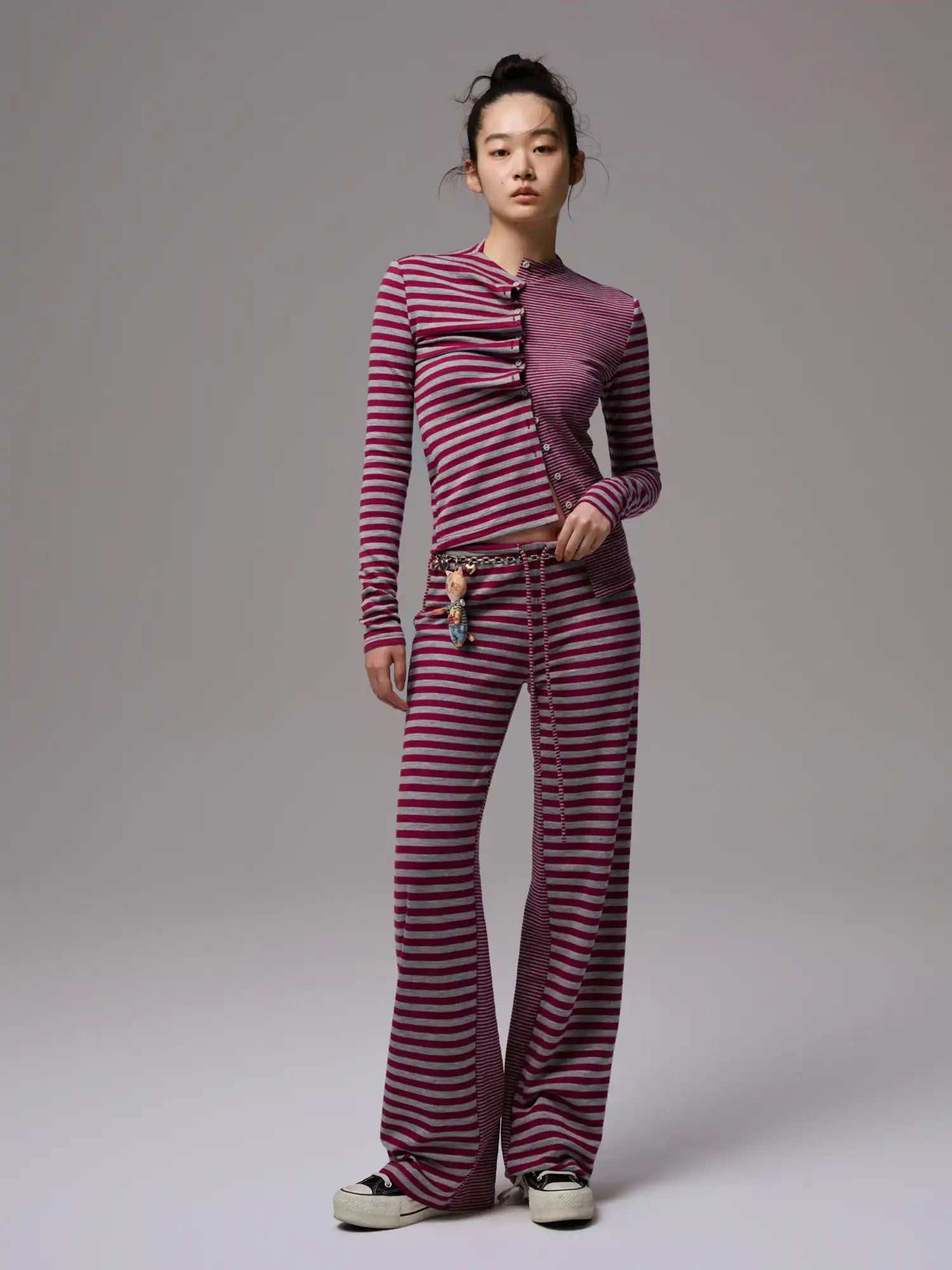 1Jinn Studio Reversible Stripe Long Pant | Canton Collective