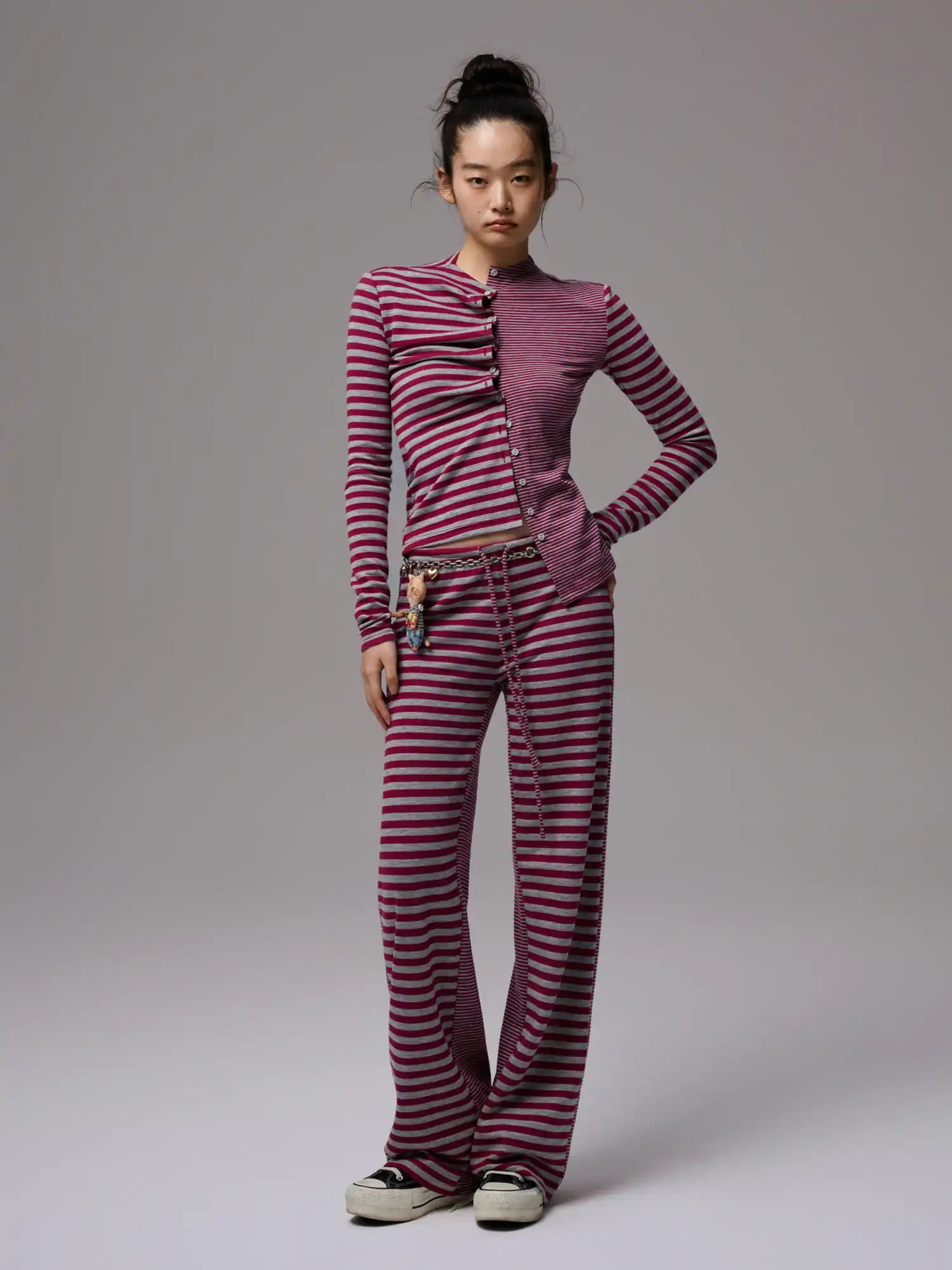 1Jinn Studio Reversible Stripe Long Pant | Canton Collective