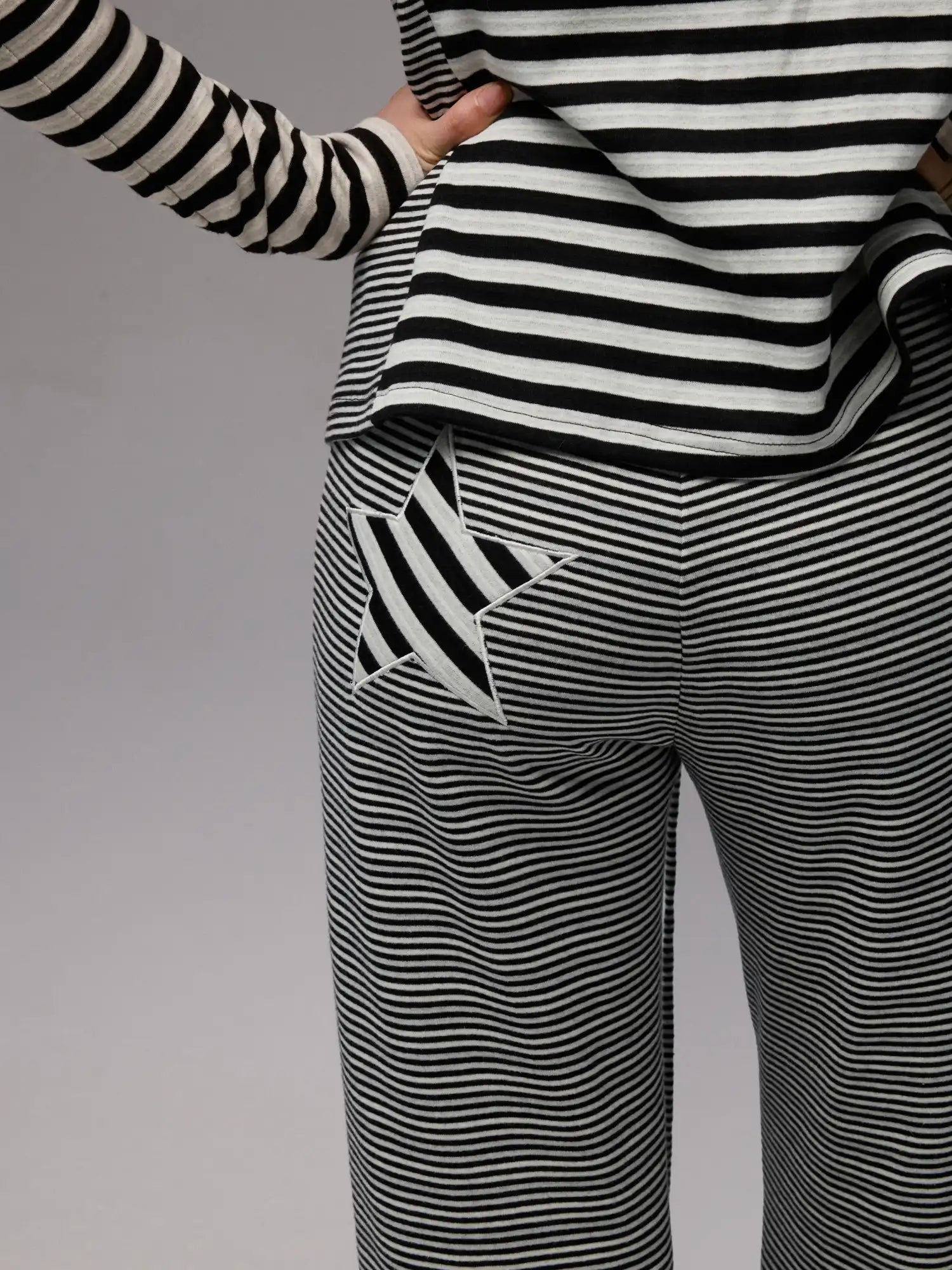 1Jinn Studio Reversible Stripe Long Pant | Canton Collective